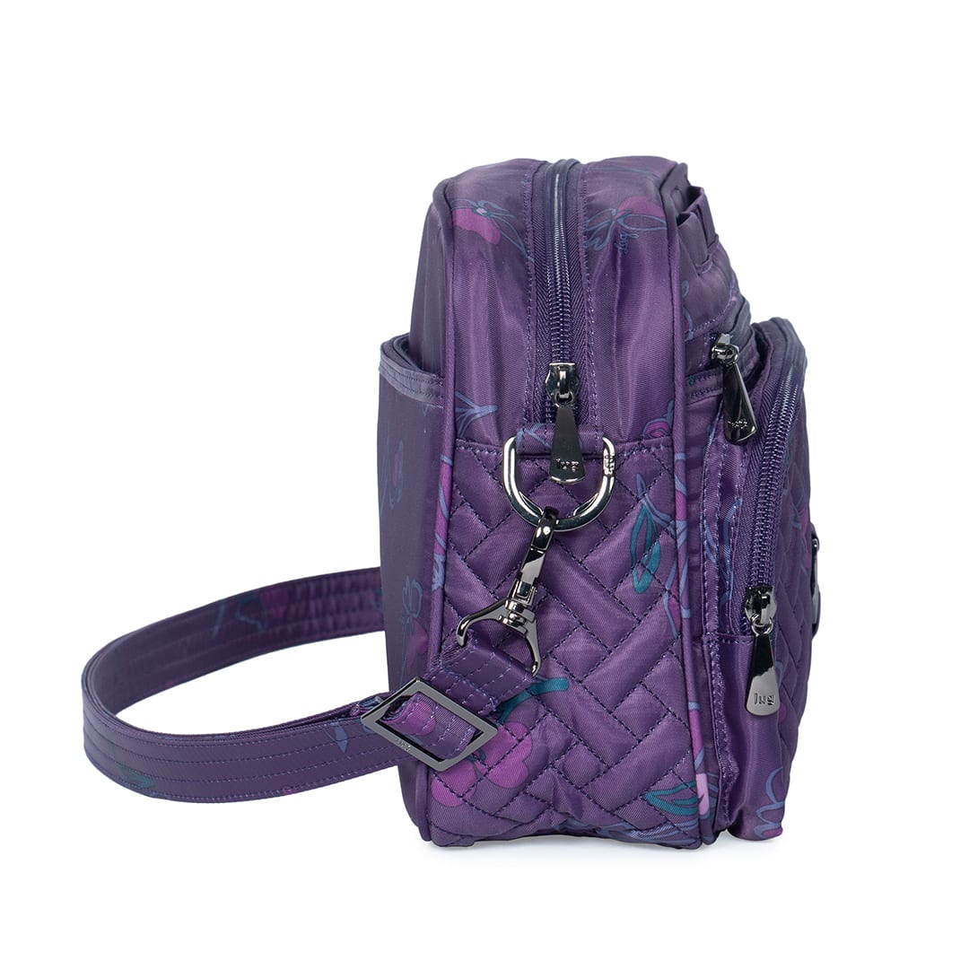 Carousel XL Crossbody Bag - FLORET PURPLE - CarouselXL_FloretPurple_03