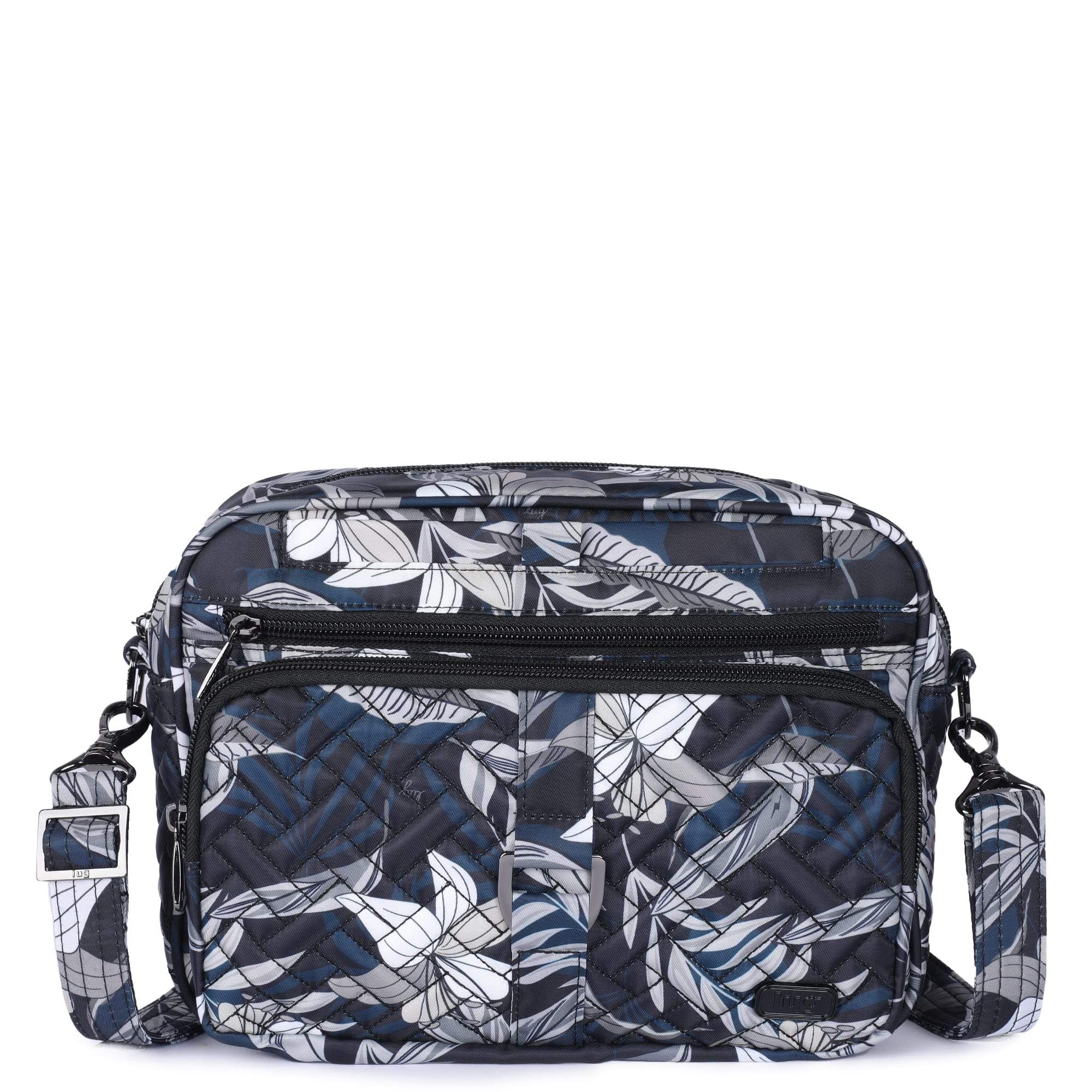 Carousel XL Crossbody Bag - LEOPARD BROWN - CarouselXL_LilyBlack_01