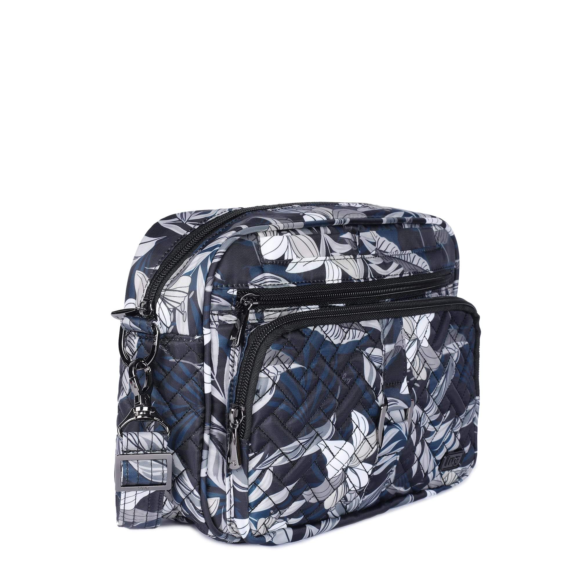 Carousel XL Crossbody Bag - LEOPARD BROWN - CarouselXL_LilyBlack_02