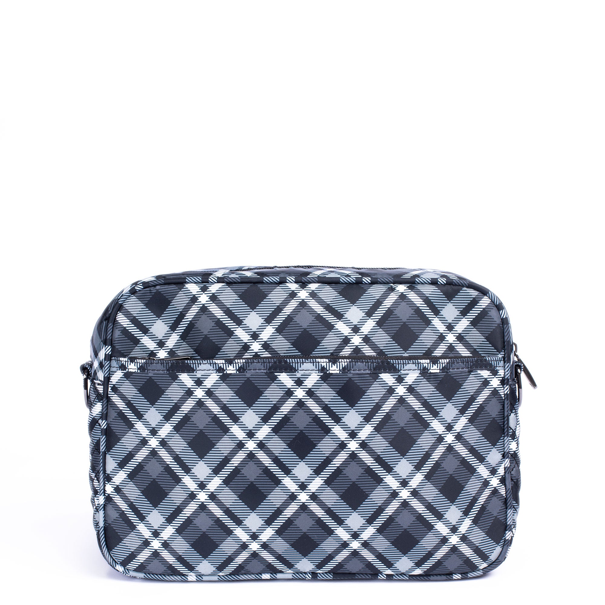 Carousel XL Crossbody Bag - PLAID GREY - CarouselXL_PlaidGrey_04