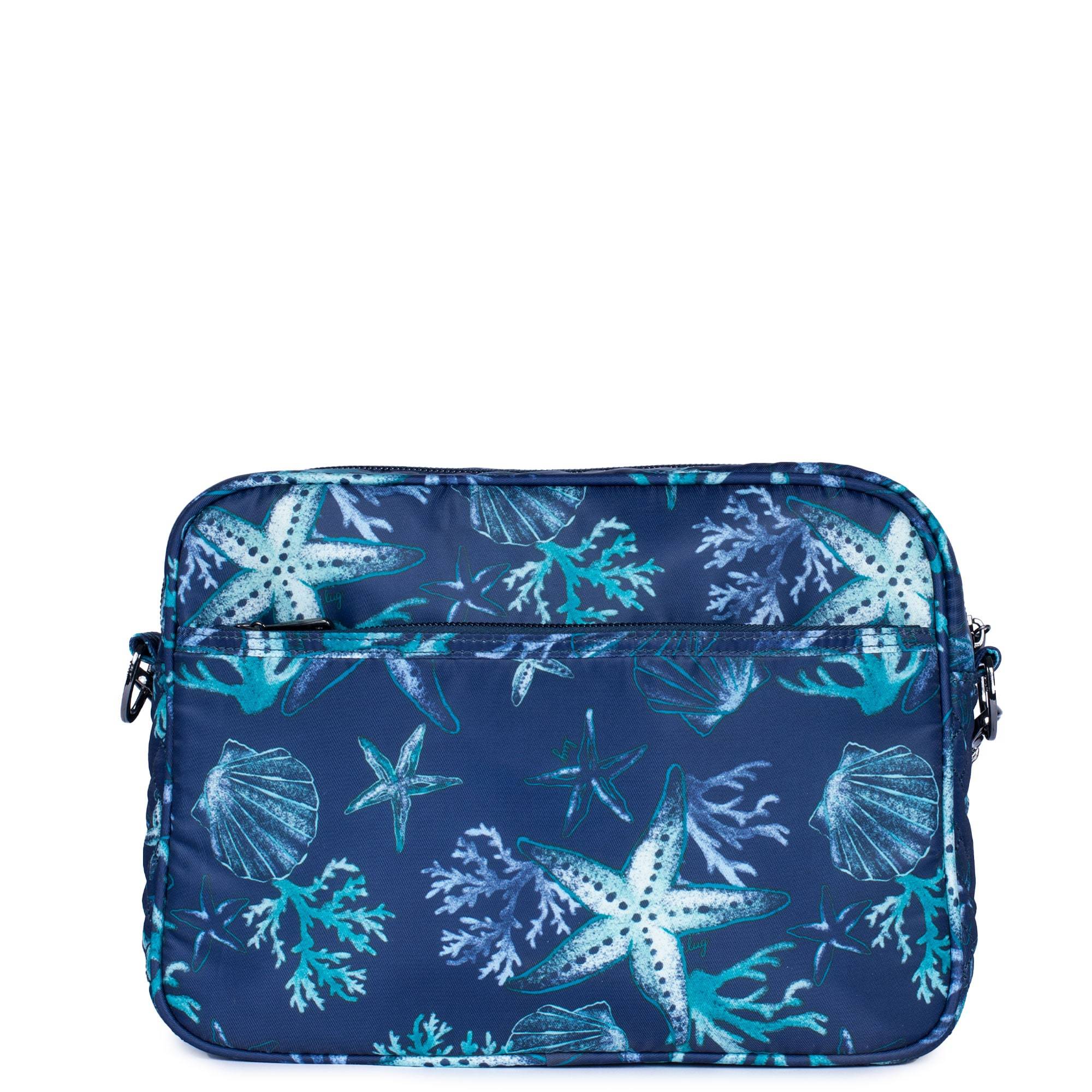 Carousel XL Crossbody Bag - BLOOM BLACK - CarouselXL_StarsandShellsNavy_04