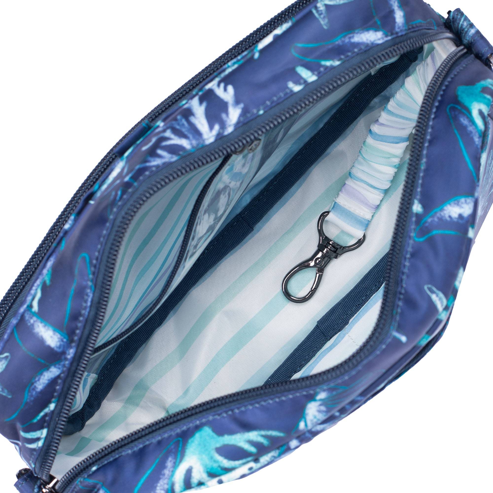 Carousel XL Crossbody Bag - BLOOM BLACK - CarouselXL_StarsandShellsNavy_05