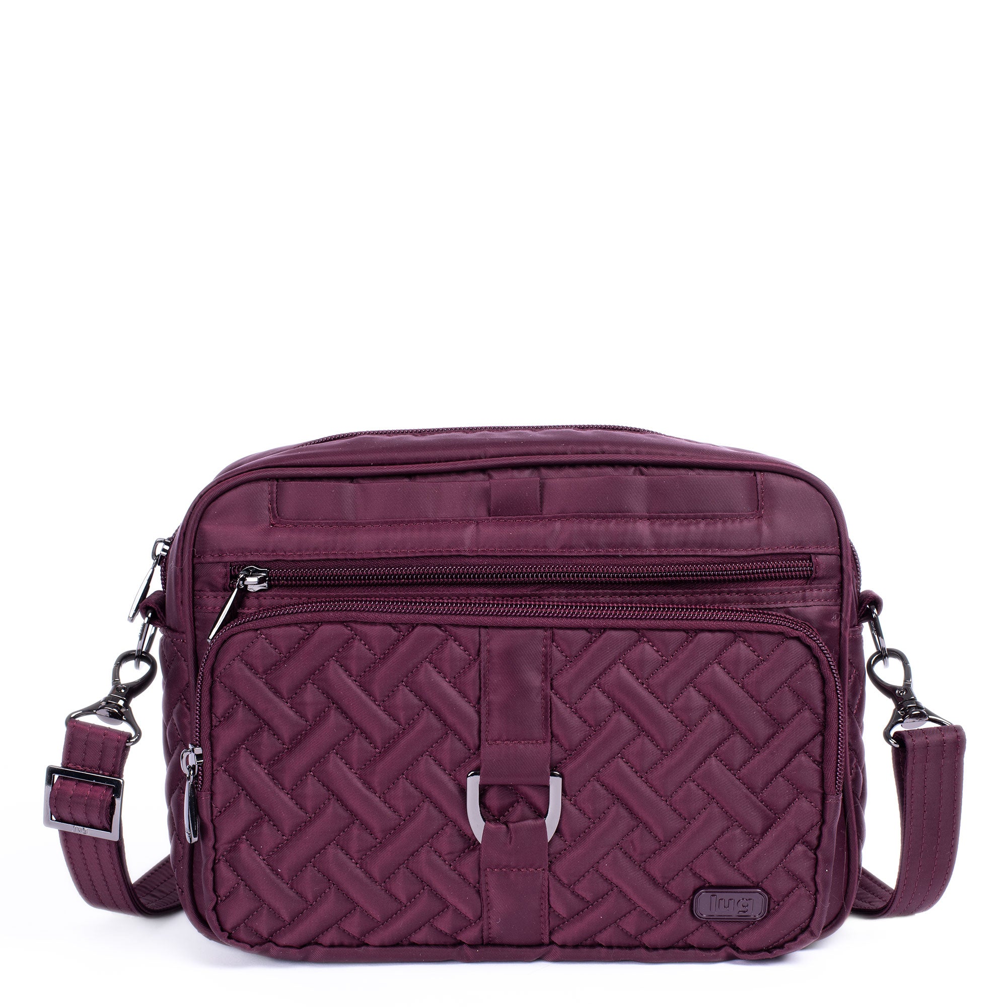 Carousel XL Crossbody Bag - WINE RED - CarouselXL_WineRed_01