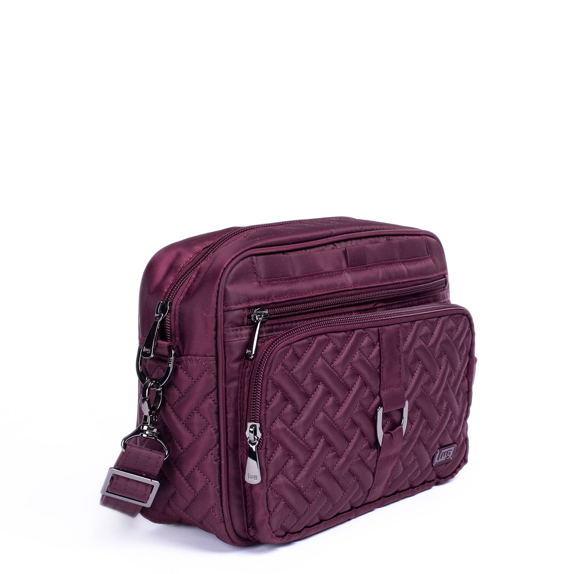 Carousel XL Crossbody Bag - WINE RED - CarouselXL_WineRed_02