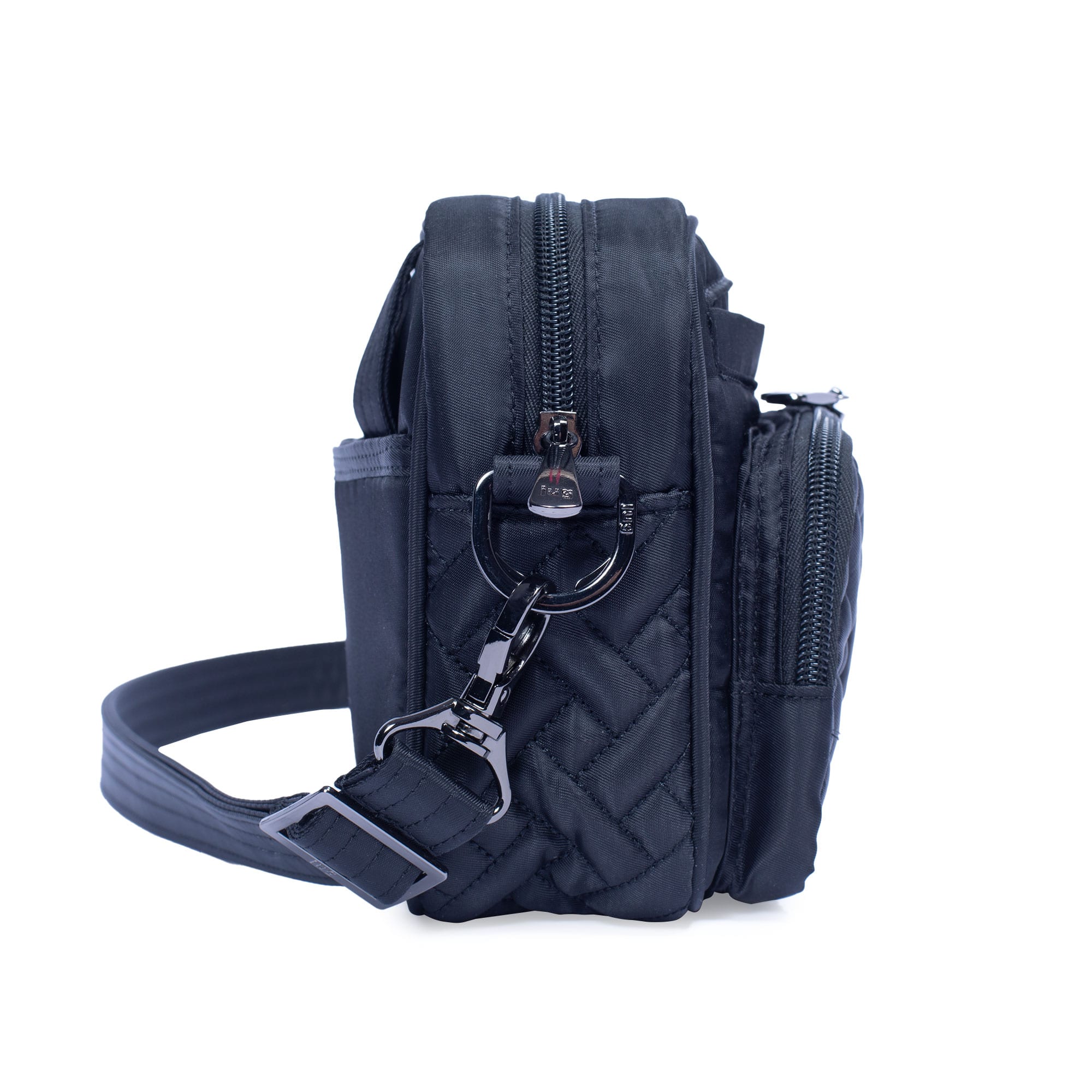 Carousel Convertible Crossbody Bag - MIDNIGHT BLACK - Carousel_Black_03