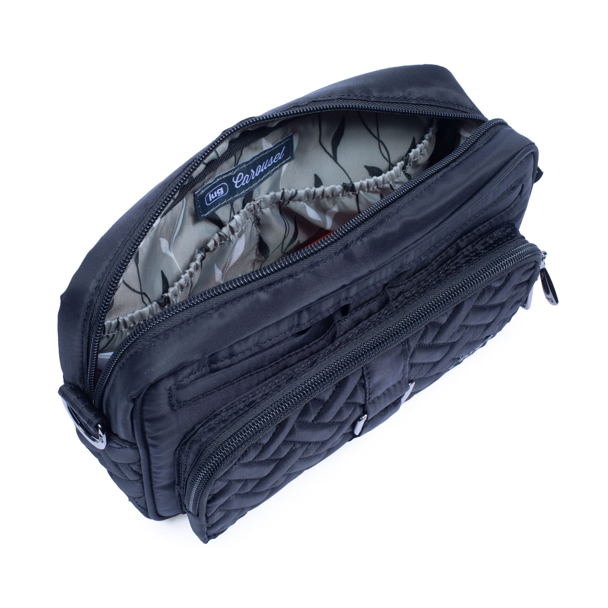 Carousel Convertible Crossbody Bag - MIDNIGHT BLACK - Carousel_Black_05