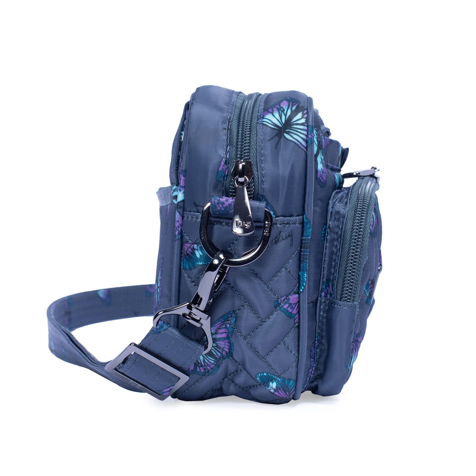 Carousel Convertible Crossbody Bag - BLUSH PINK - Carousel_ButterflyGrey_03