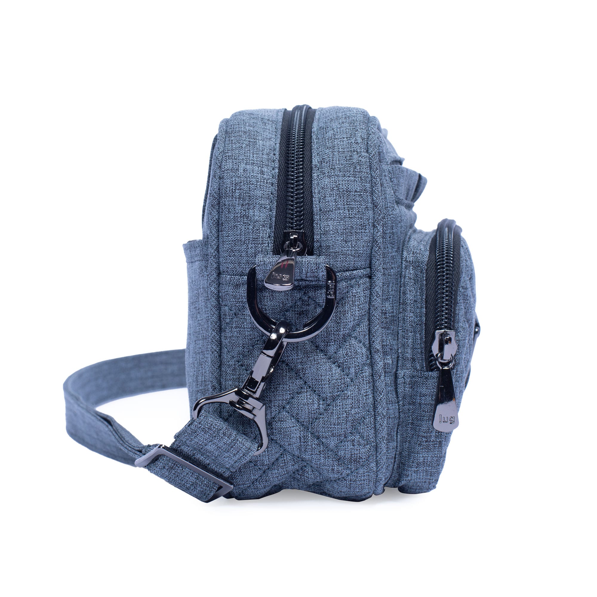 Carousel Convertible Crossbody Bag - HEATHER GREY - Carousel_HRGrey_03