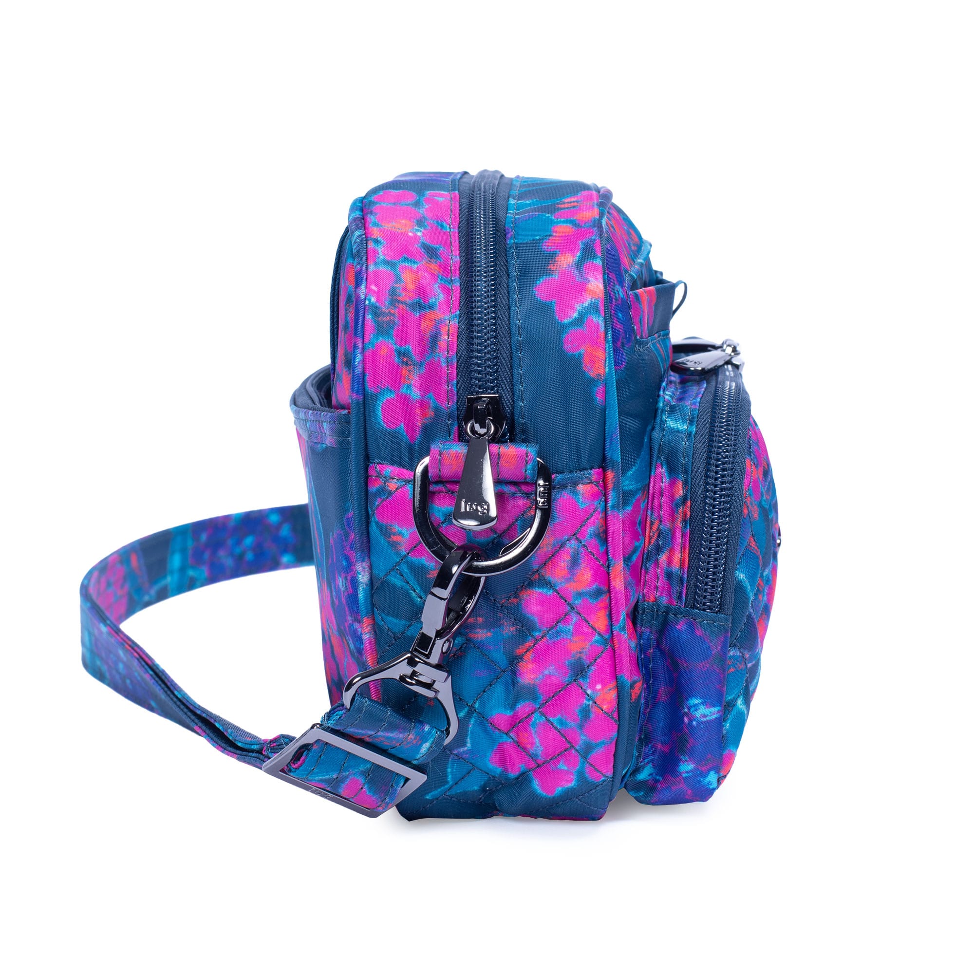 Carousel Convertible Crossbody Bag - HYDRANGEA NAVY - Carousel_HydrangeaNavy_03