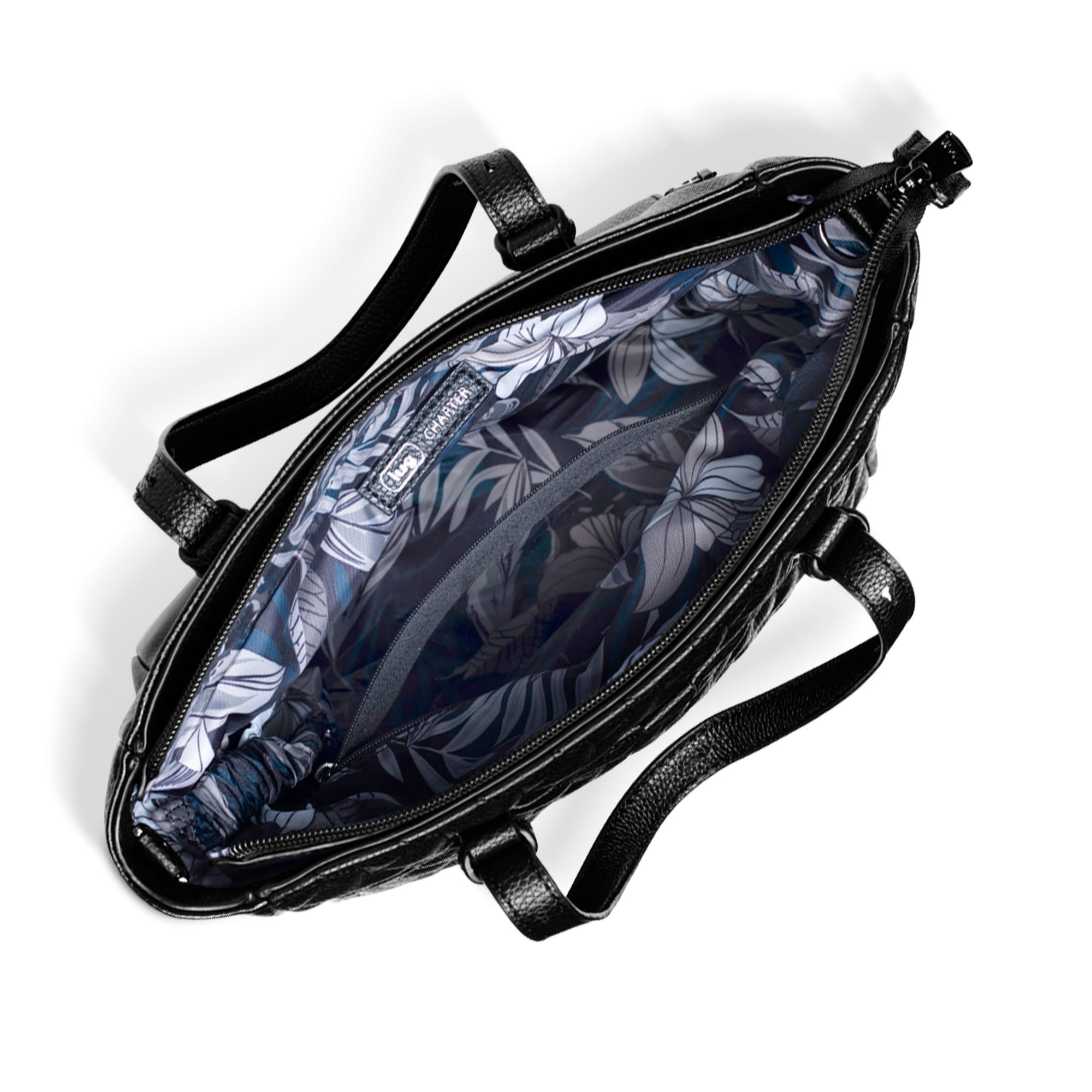 Charter Classic VL Convertible Tote Bag - BLACK - CharterVL_Black_05