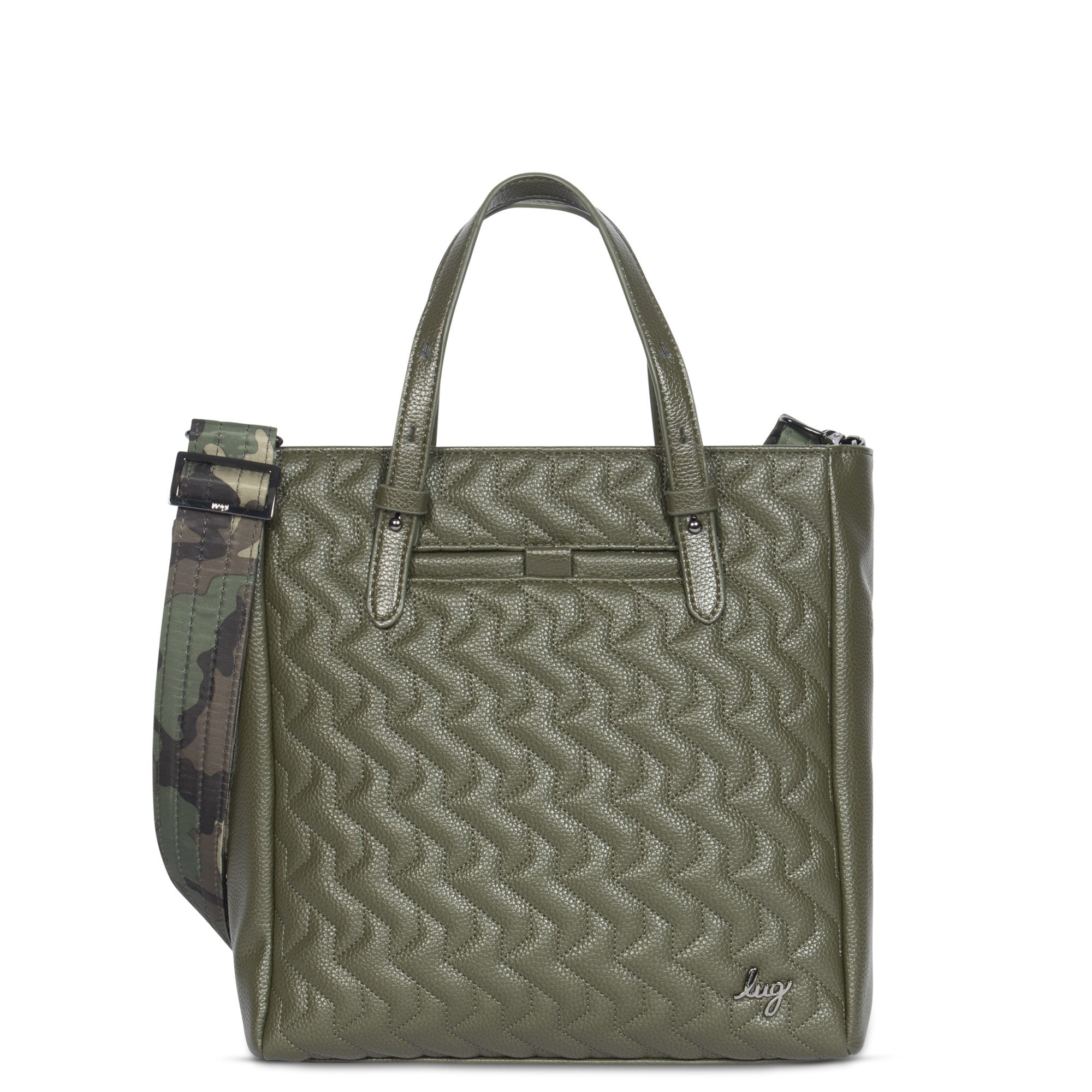 Charter Classic VL Convertible Tote Bag - OLIVE GREEN - CharterVL_OliveGreen_01