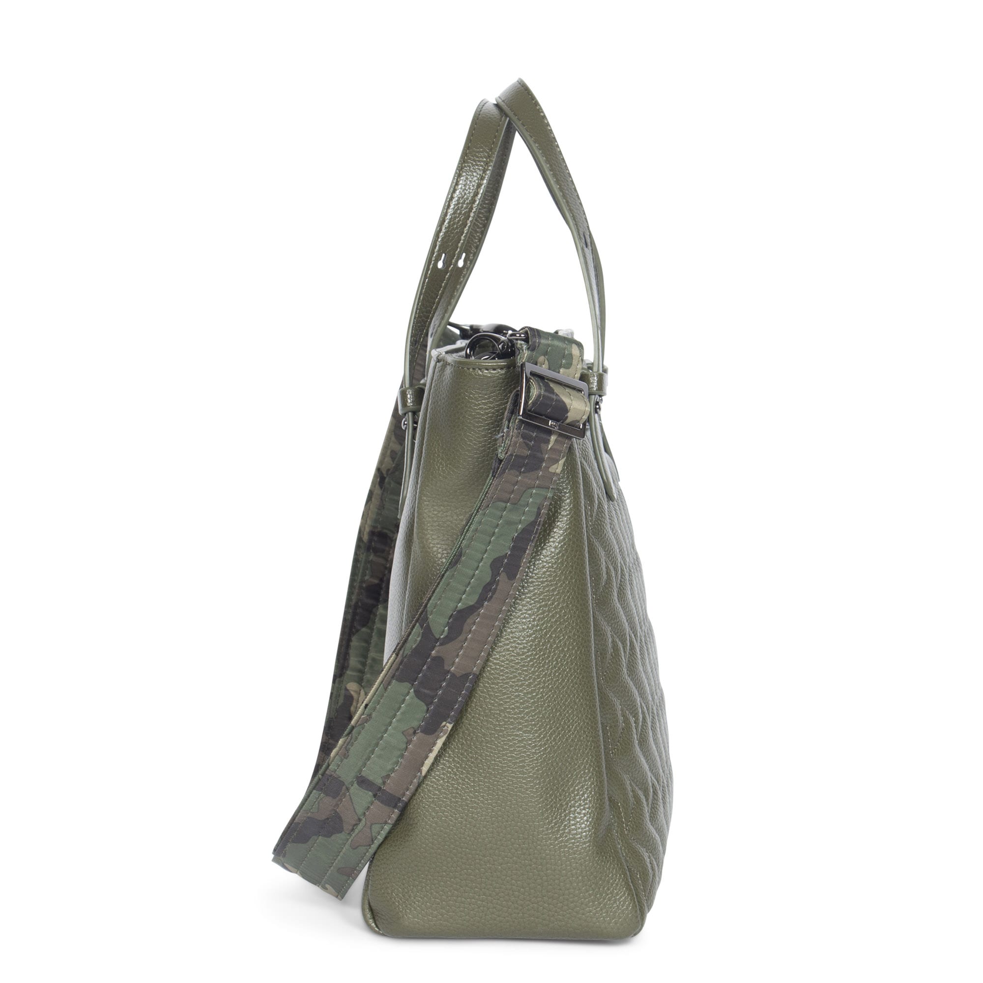 Charter Classic VL Convertible Tote Bag - OLIVE GREEN - CharterVL_OliveGreen_03