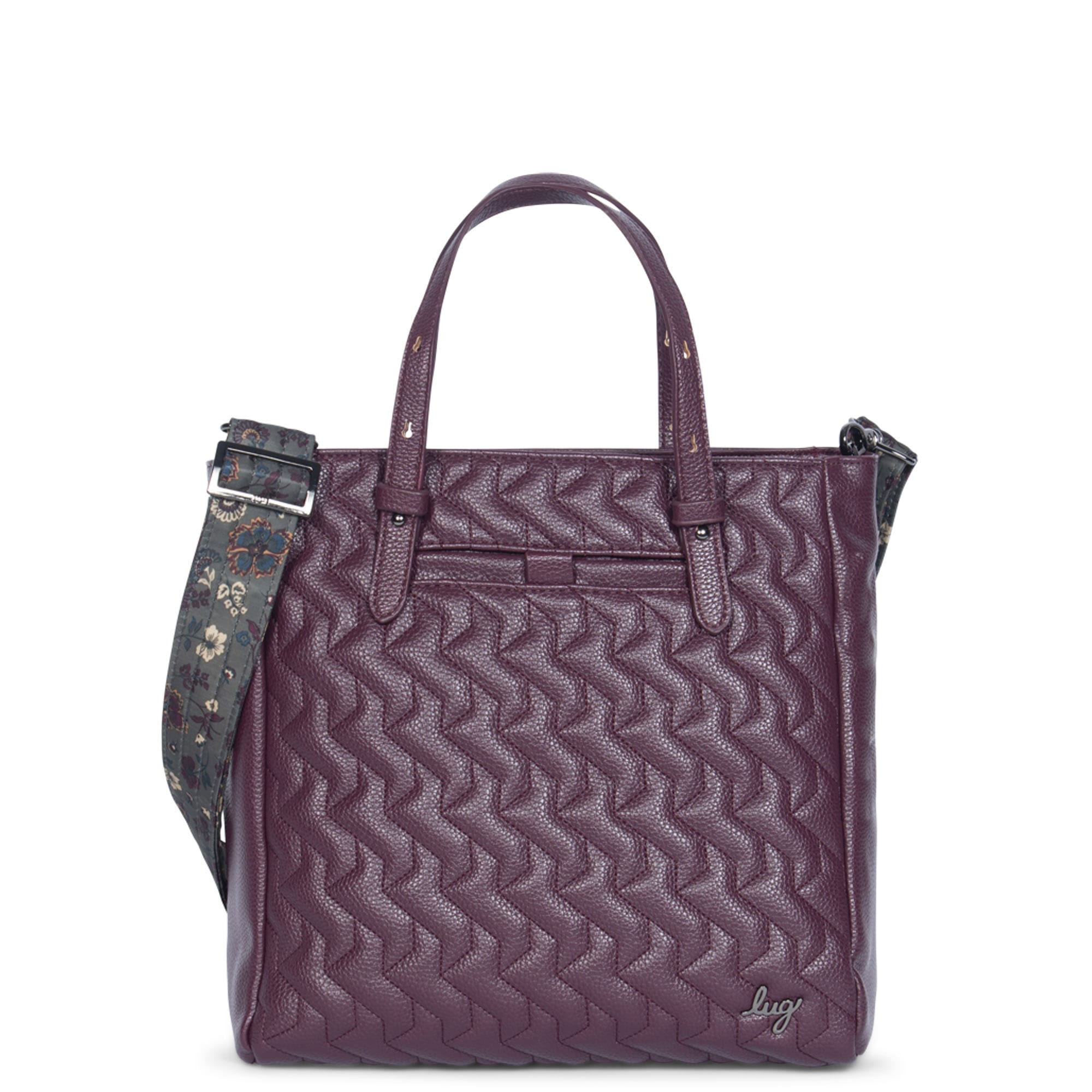Charter Classic VL Convertible Tote Bag - WINE RED - CharterVL_WineRed_01