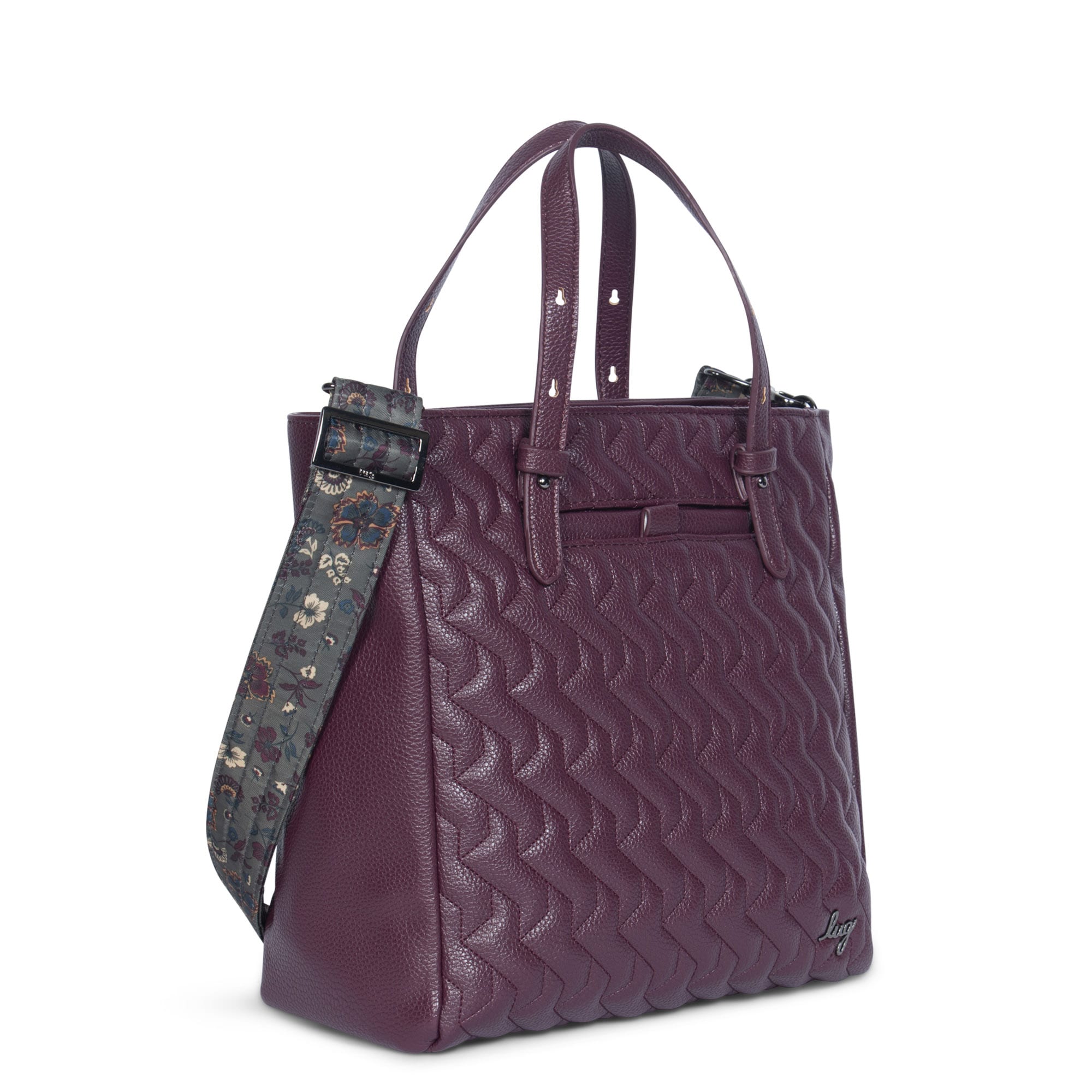 Charter Classic VL Convertible Tote Bag - WINE RED - CharterVL_WineRed_02