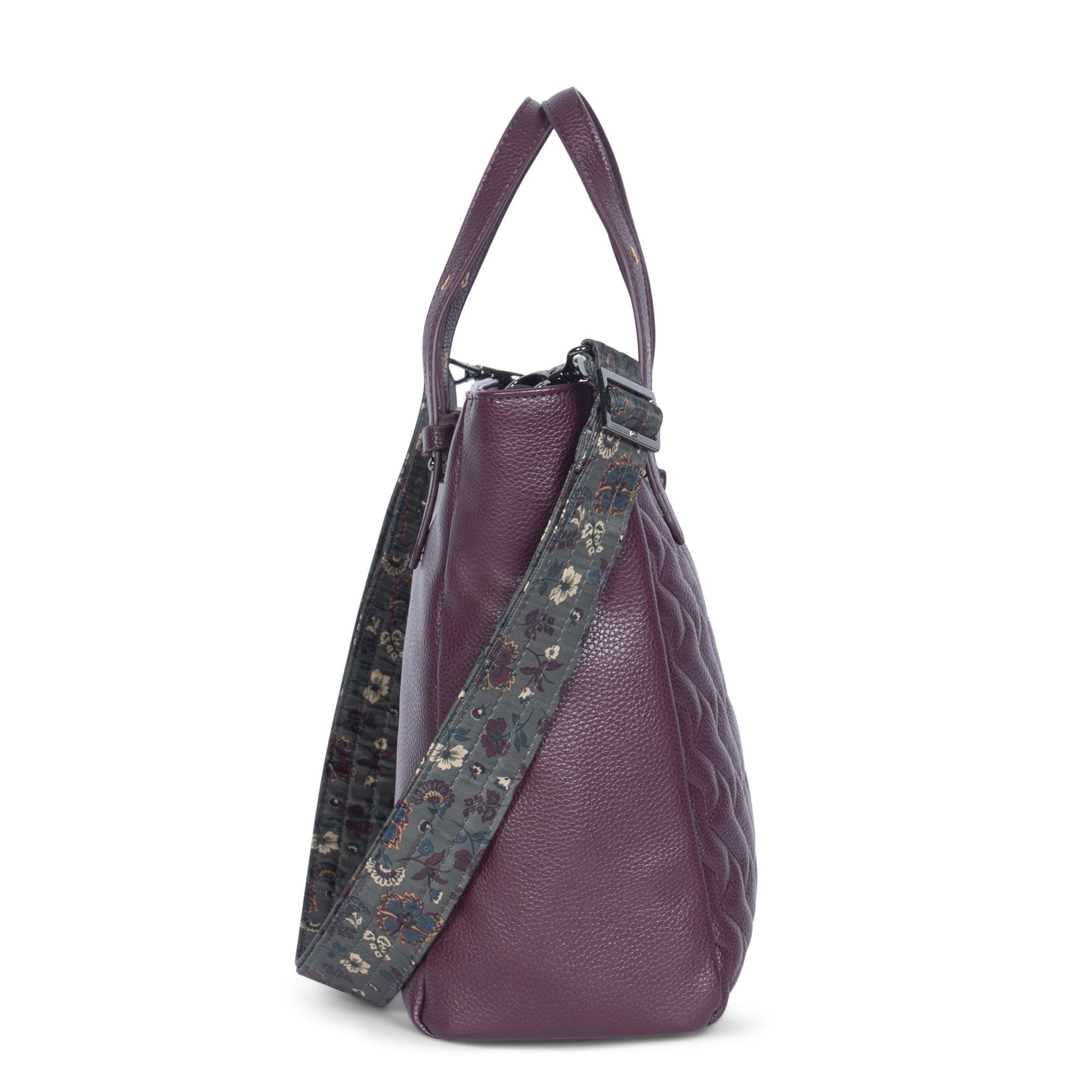 Charter Classic VL Convertible Tote Bag - WINE RED - CharterVL_WineRed_03