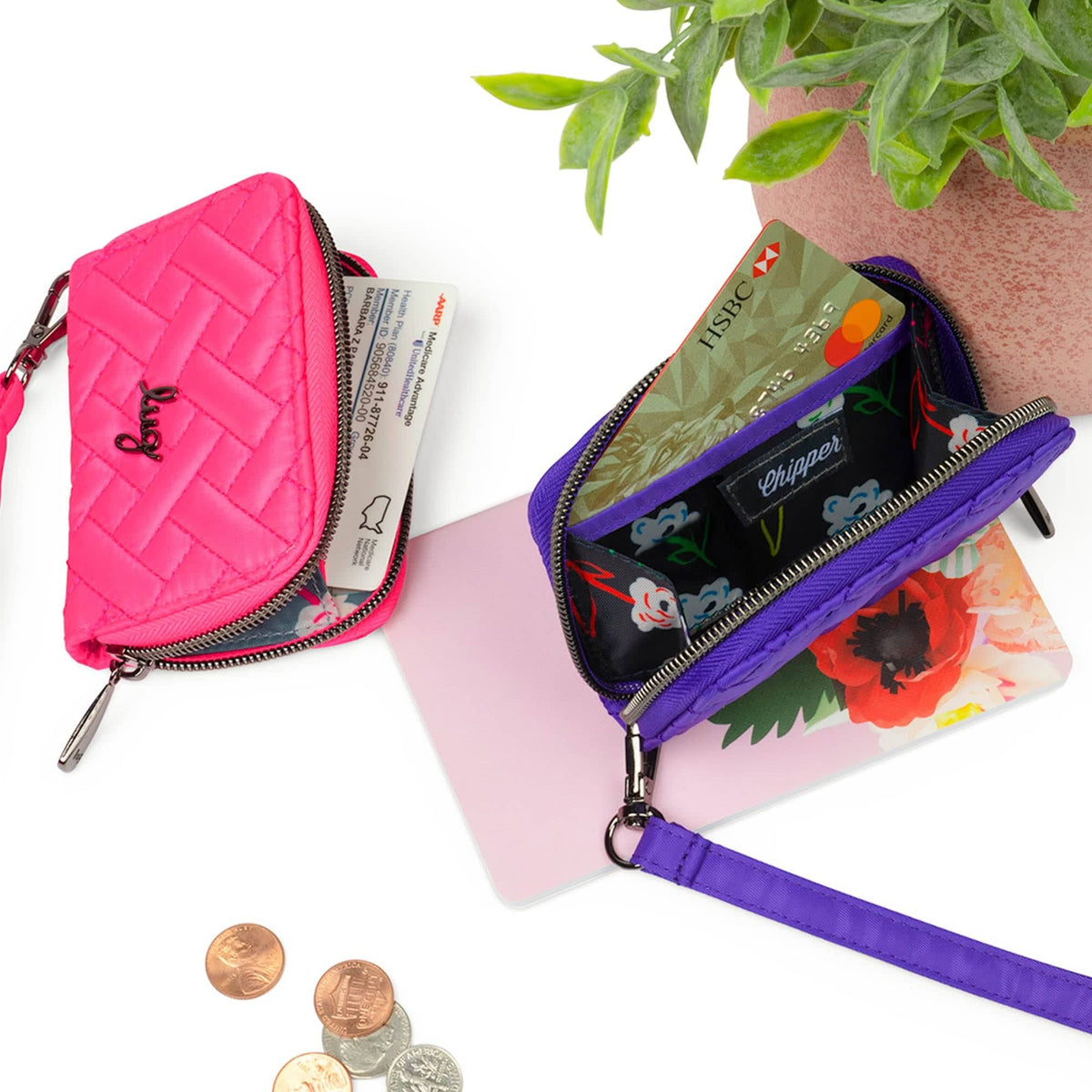 Chipper Wristlet RFID Wallet