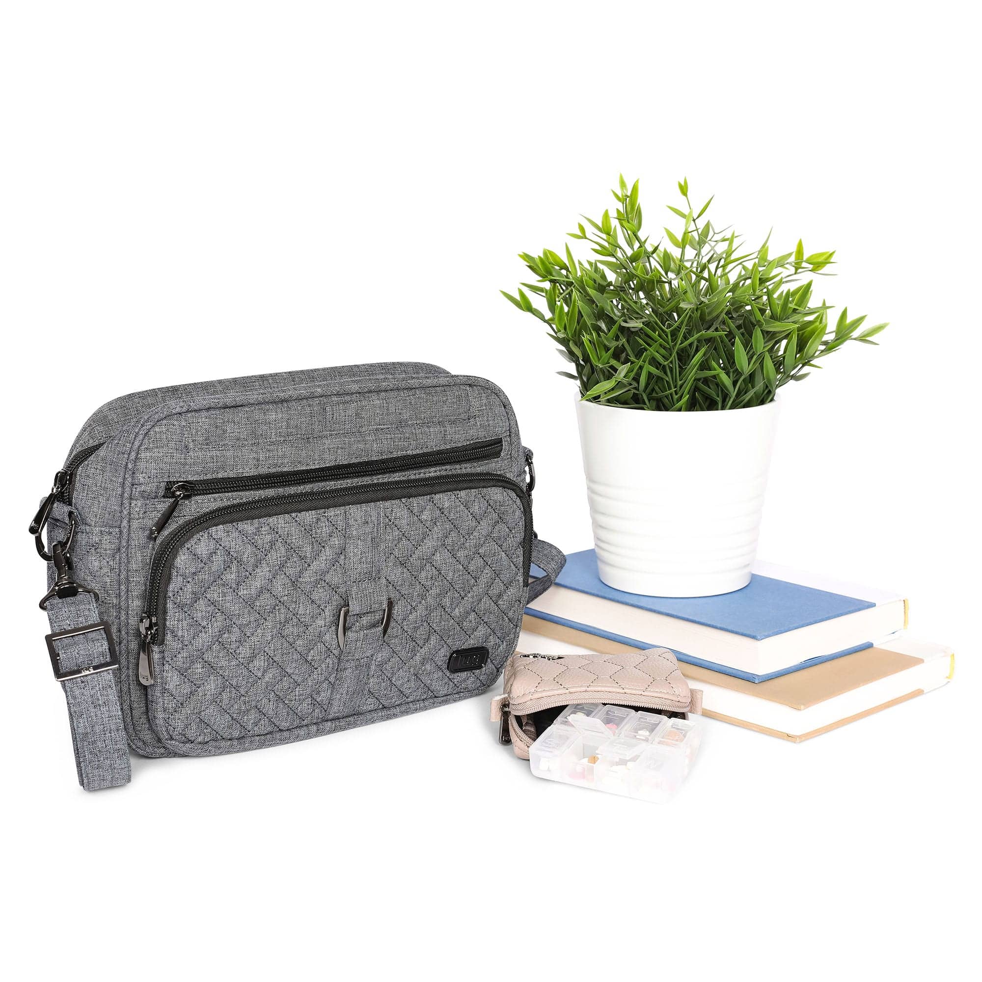 Choo Choo Mini Classic VL Pill Box - - ChooChooMiniVL_SandTaupe_Lifestyle_01