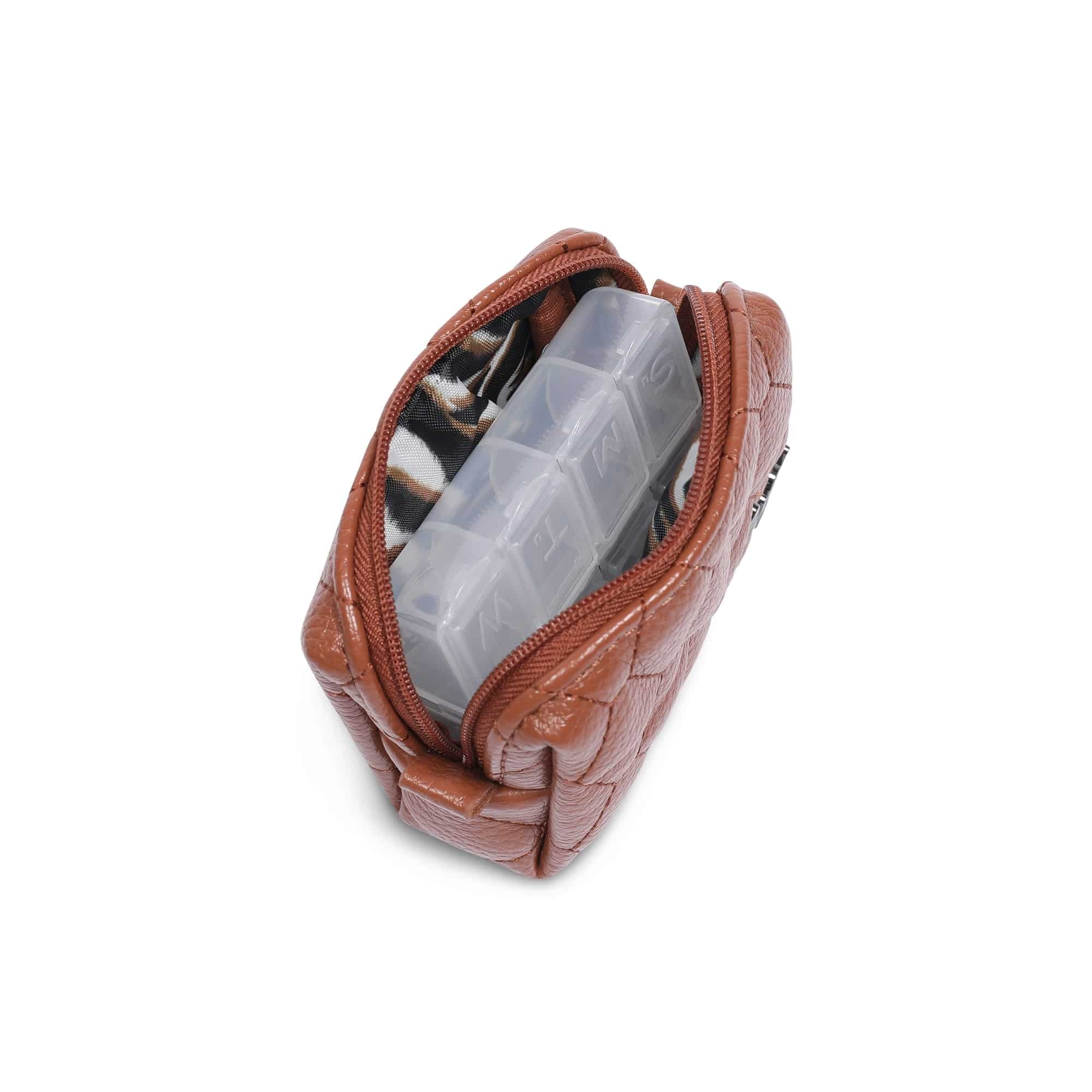 Choo Choo Mini Classic VL Pill Box - COPPER - ChooChooMiniVL_VL_CopperBrown_05