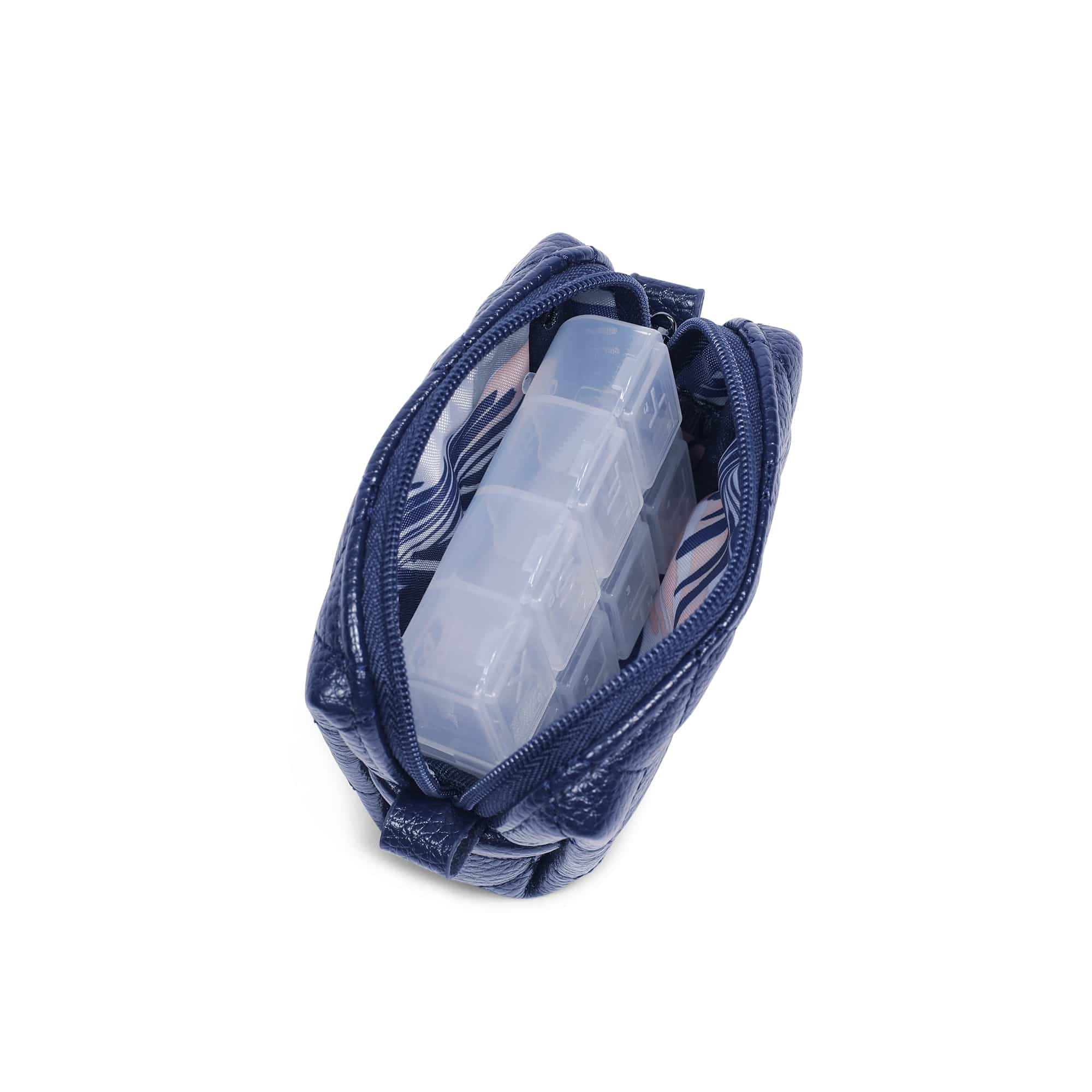 Choo Choo Mini Classic VL Pill Box - NAVY - ChooChooMiniVL_VL_NavyBlue_05