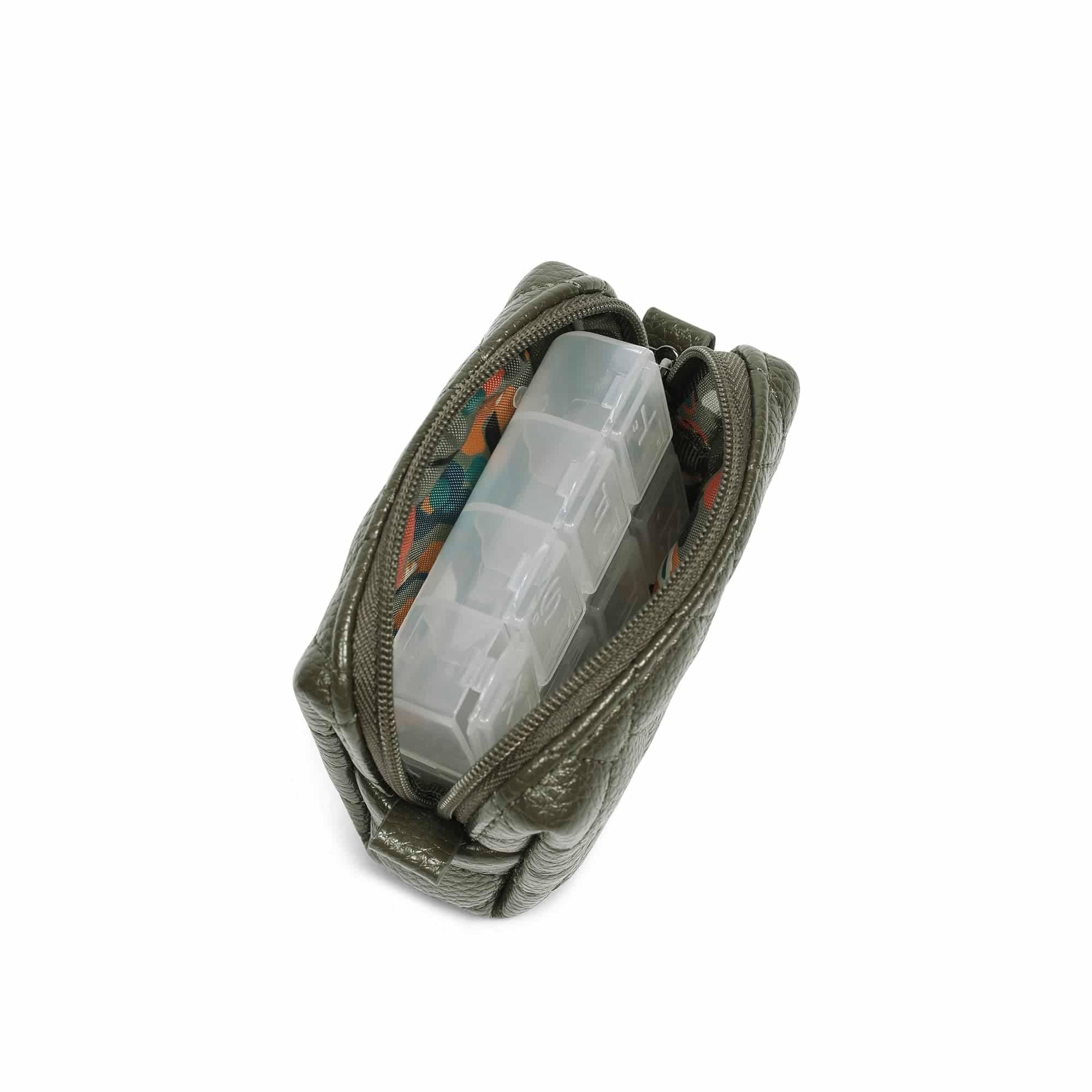 Choo Choo Mini Classic VL Pill Box - OLIVE - ChooChooMiniVL_VL_OliveGreen_05