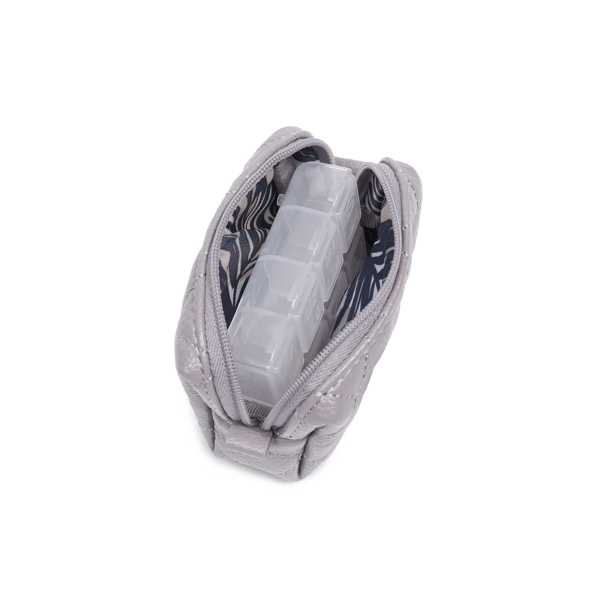 Choo Choo Mini Classic VL Pill Box - PEARL - ChooChooMiniVL_VL_PearlGrey_05