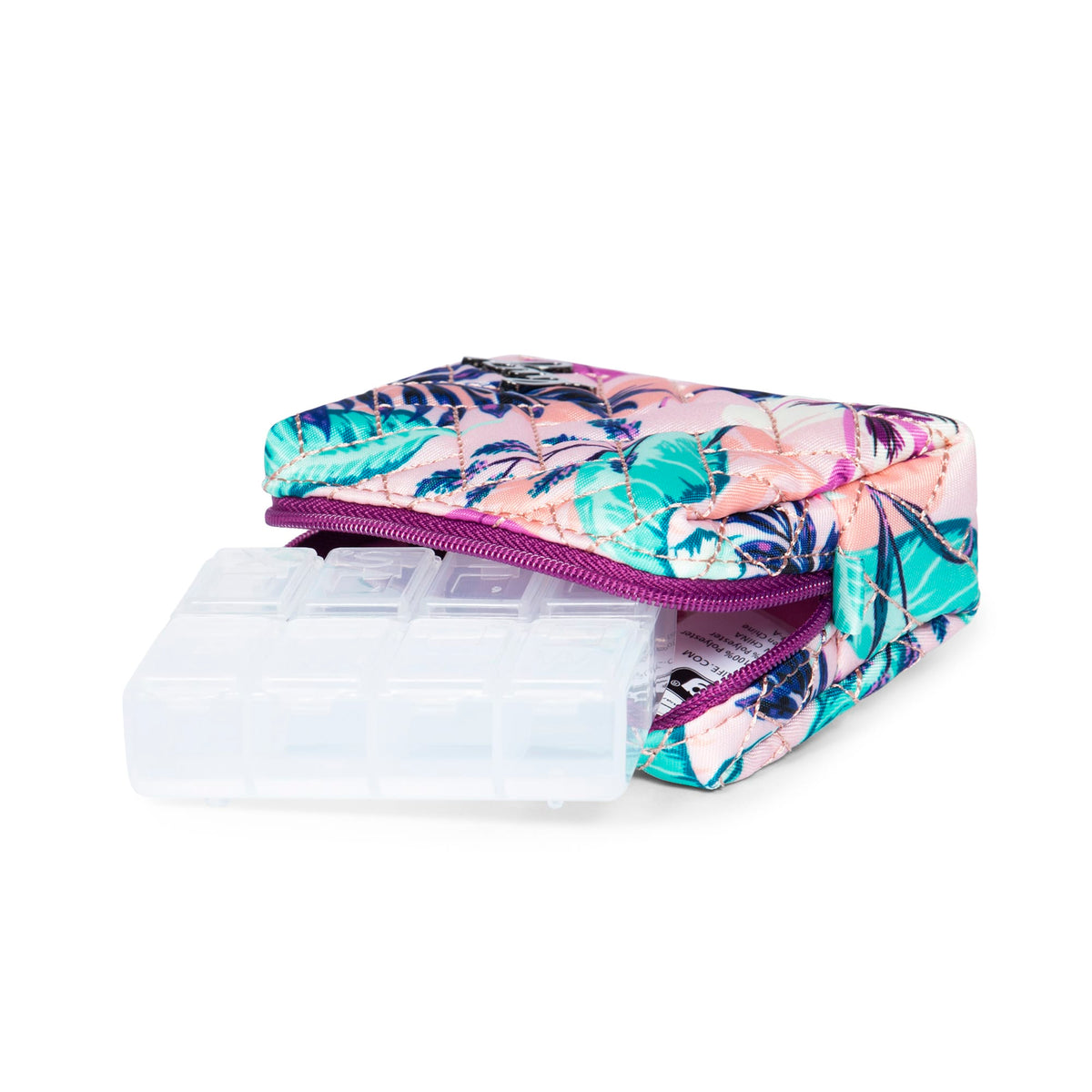 Choo Choo Mini Pill Box - AZALEA PINK - ChooChooMini_AzaleaPink_05