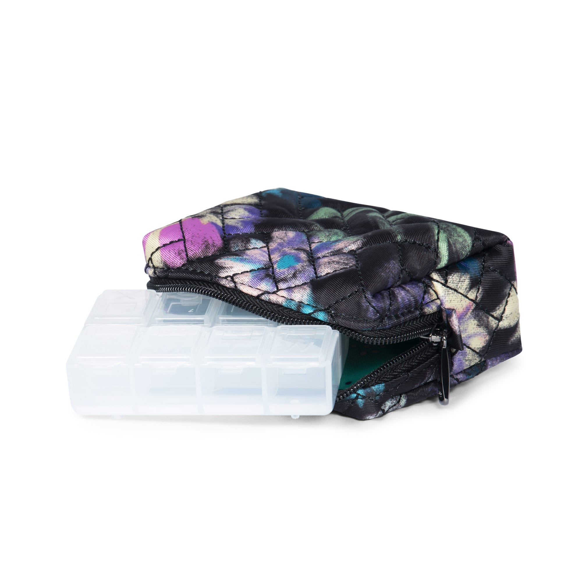 Choo Choo Mini Pill Box - BLOOM BLACK - ChooChooMini_BloomBlack_05