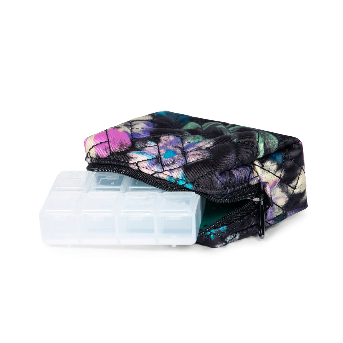 Choo Choo Mini Pill Box - BLOOM BLACK - ChooChooMini_BloomBlack_05