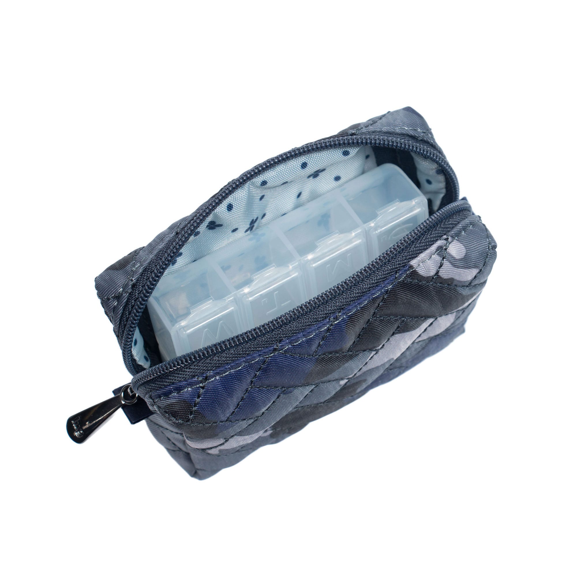 Choo Choo Mini Pill Box - CAMO NAVY - ChooChooMini_CamoNavy_05