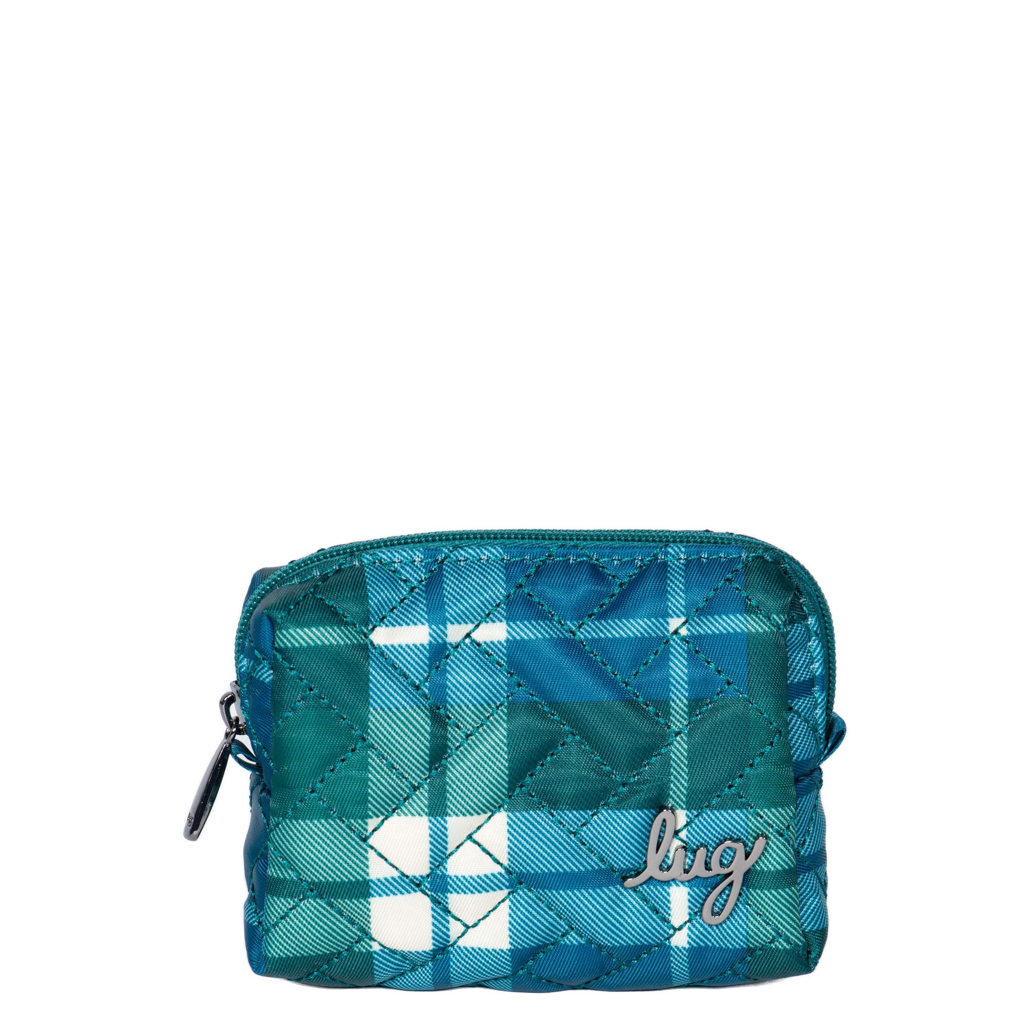 Choo Choo Mini Pill Box - FLANNEL PLAID NAVY - ChooChooMini_FlannelPlaidNavy_01