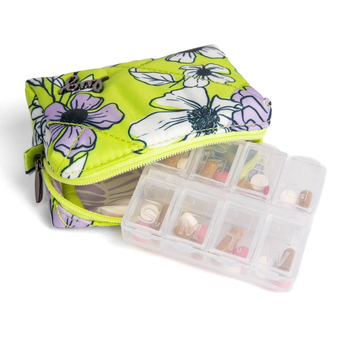 Nuanchu Portable Squeeze Open Pill Pouch, 20 Pill Cases and Organisers  That Are Actually Cute
