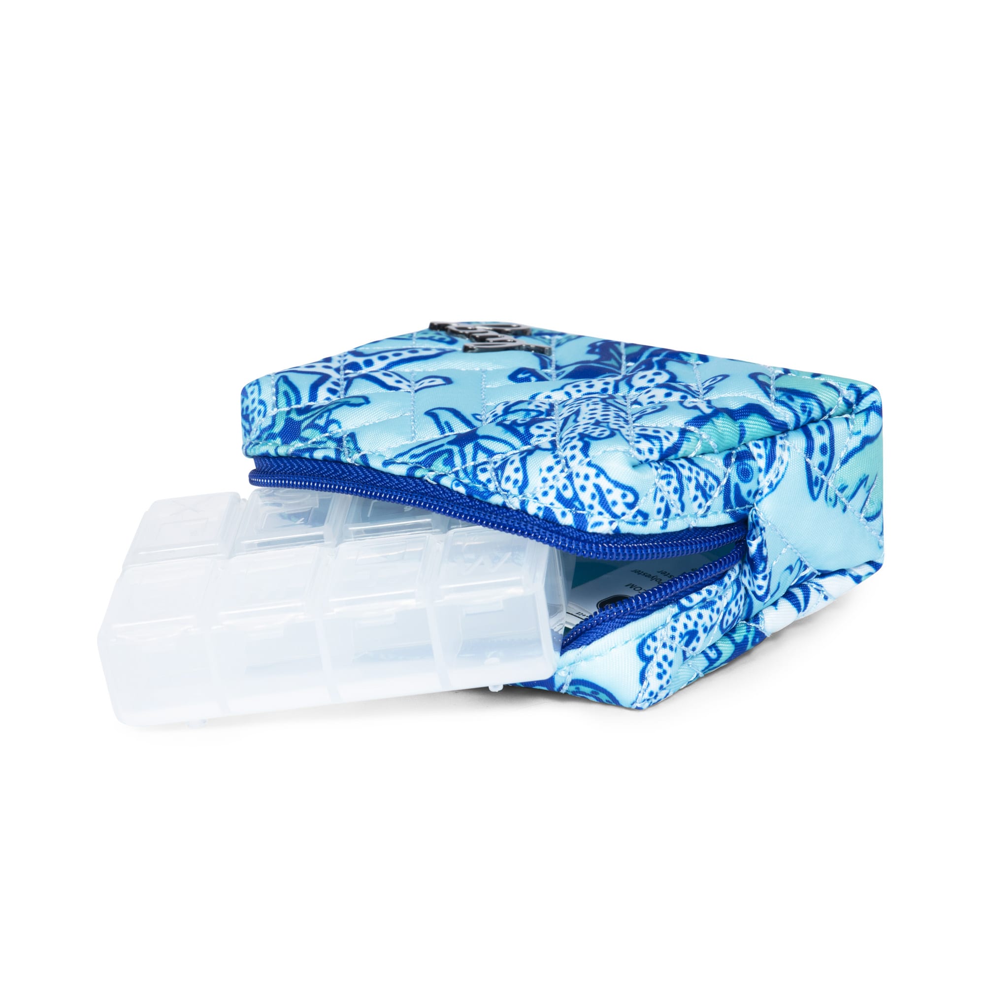 Choo Choo Mini Pill Box - SEALIFE BLUE - ChooChooMini_SeaLifeBlue_05