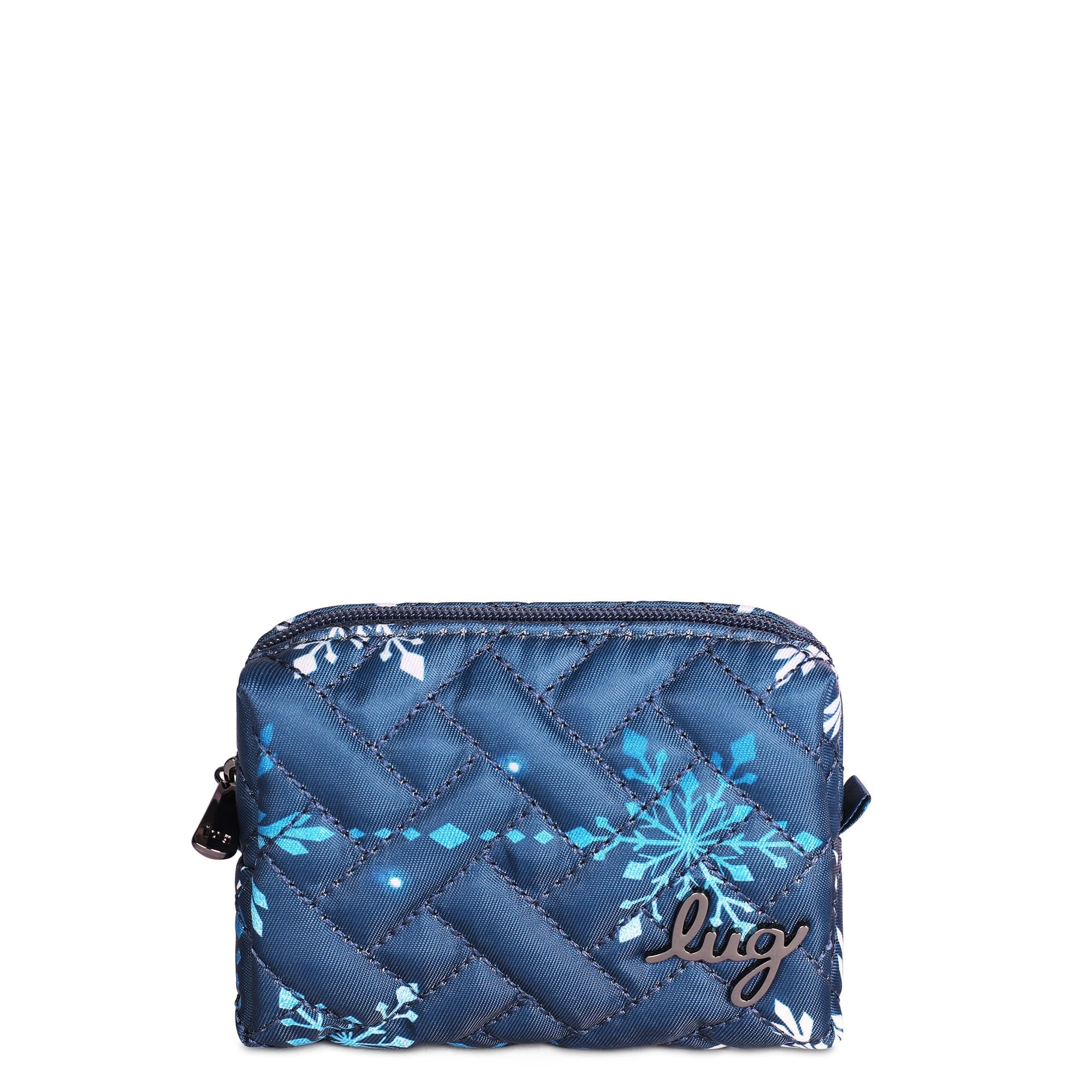 Choo Choo Mini Pill Box - SNOWFLAKE NAVY - ChooChooMini_SnowflakeNavy_01
