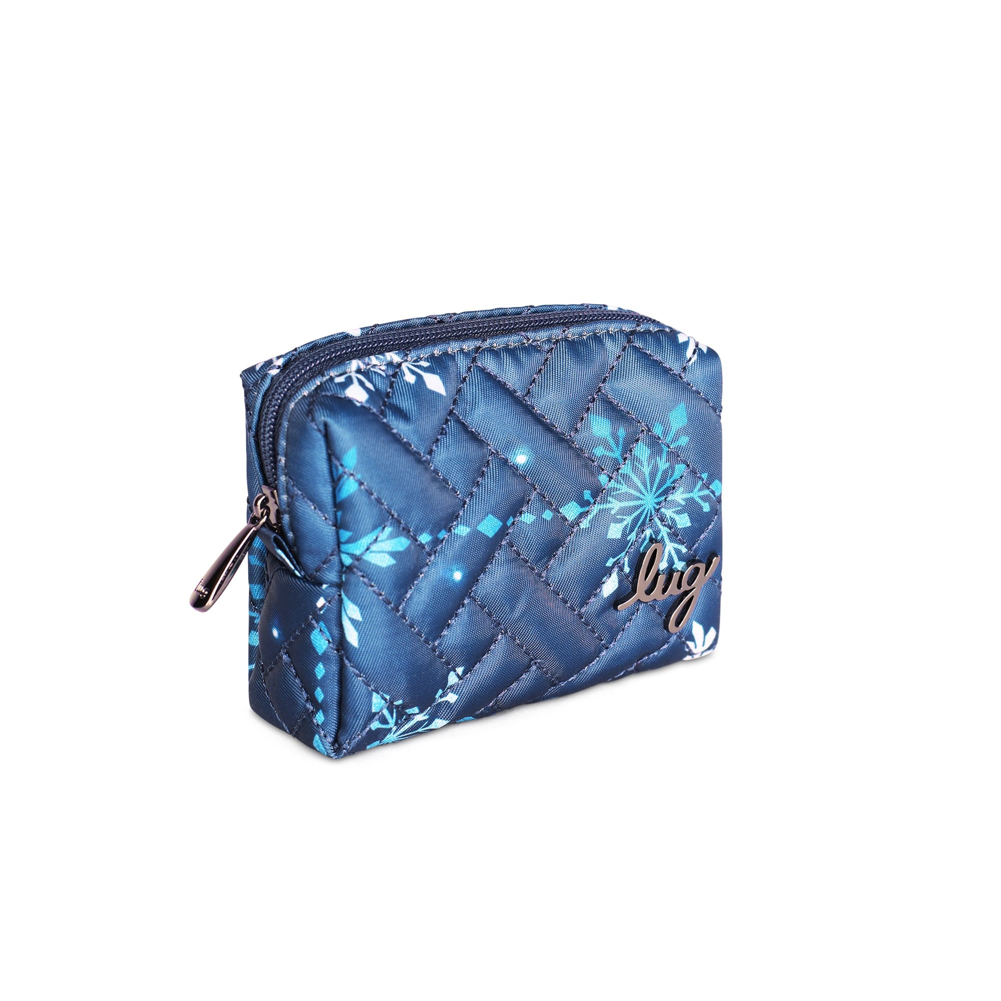 Choo Choo Mini Pill Box - SNOWFLAKE NAVY - ChooChooMini_SnowflakeNavy_02