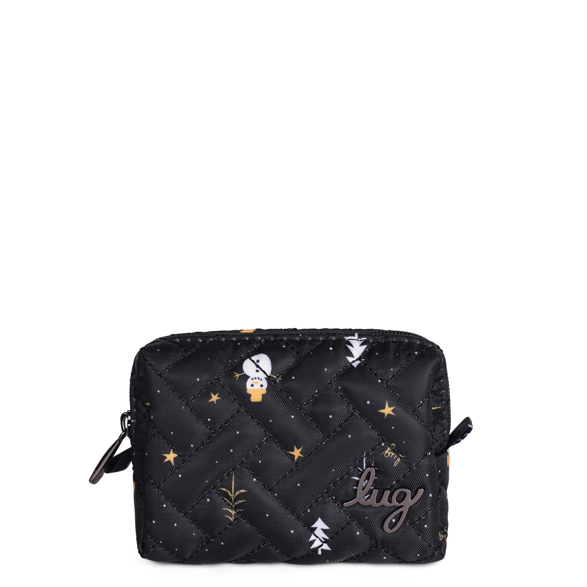 Choo Choo Mini Pill Box - SNOWMAN TREES - ChooChooMini_SnowmanTrees01