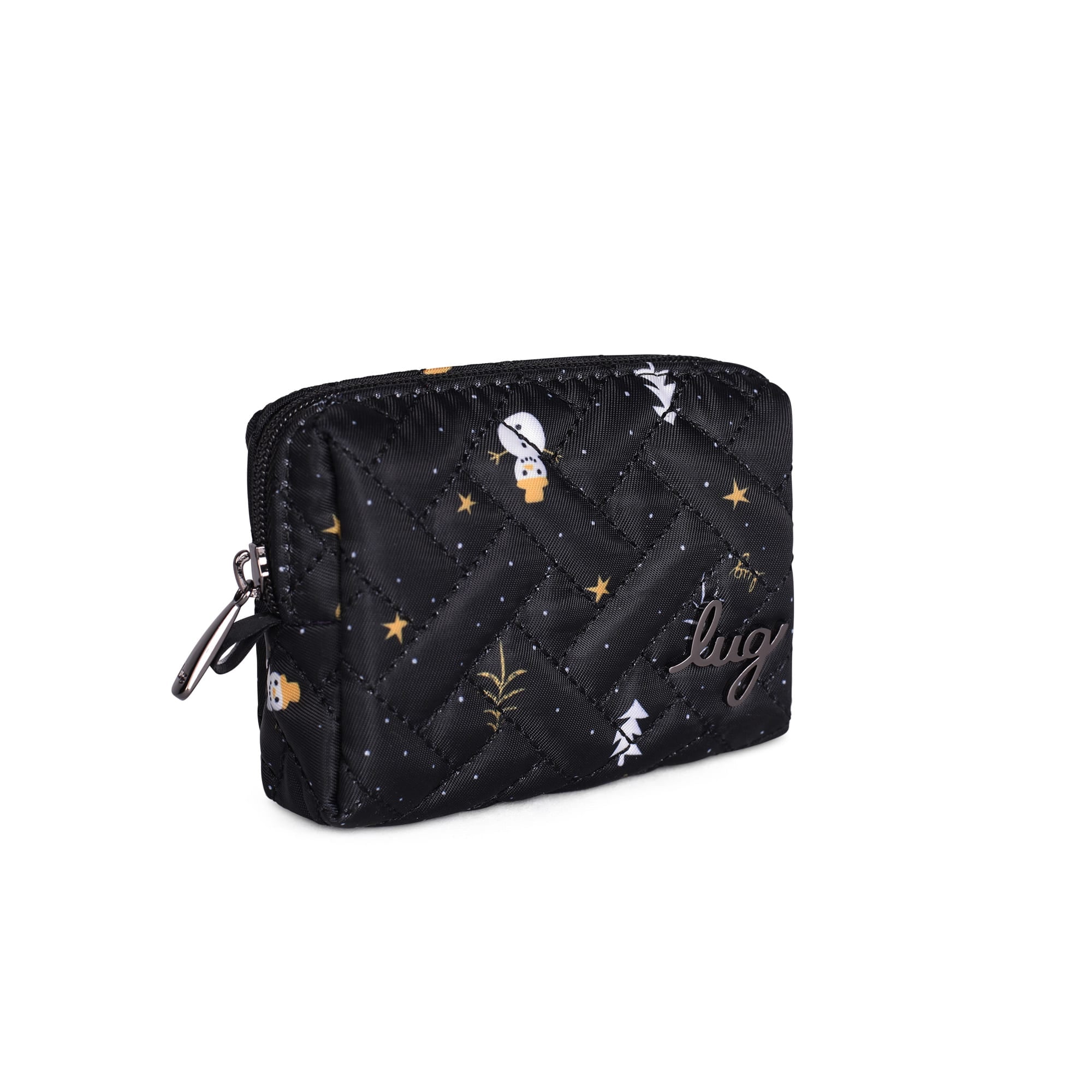 Choo Choo Mini Pill Box - SNOWMAN TREES - ChooChooMini_SnowmanTrees02