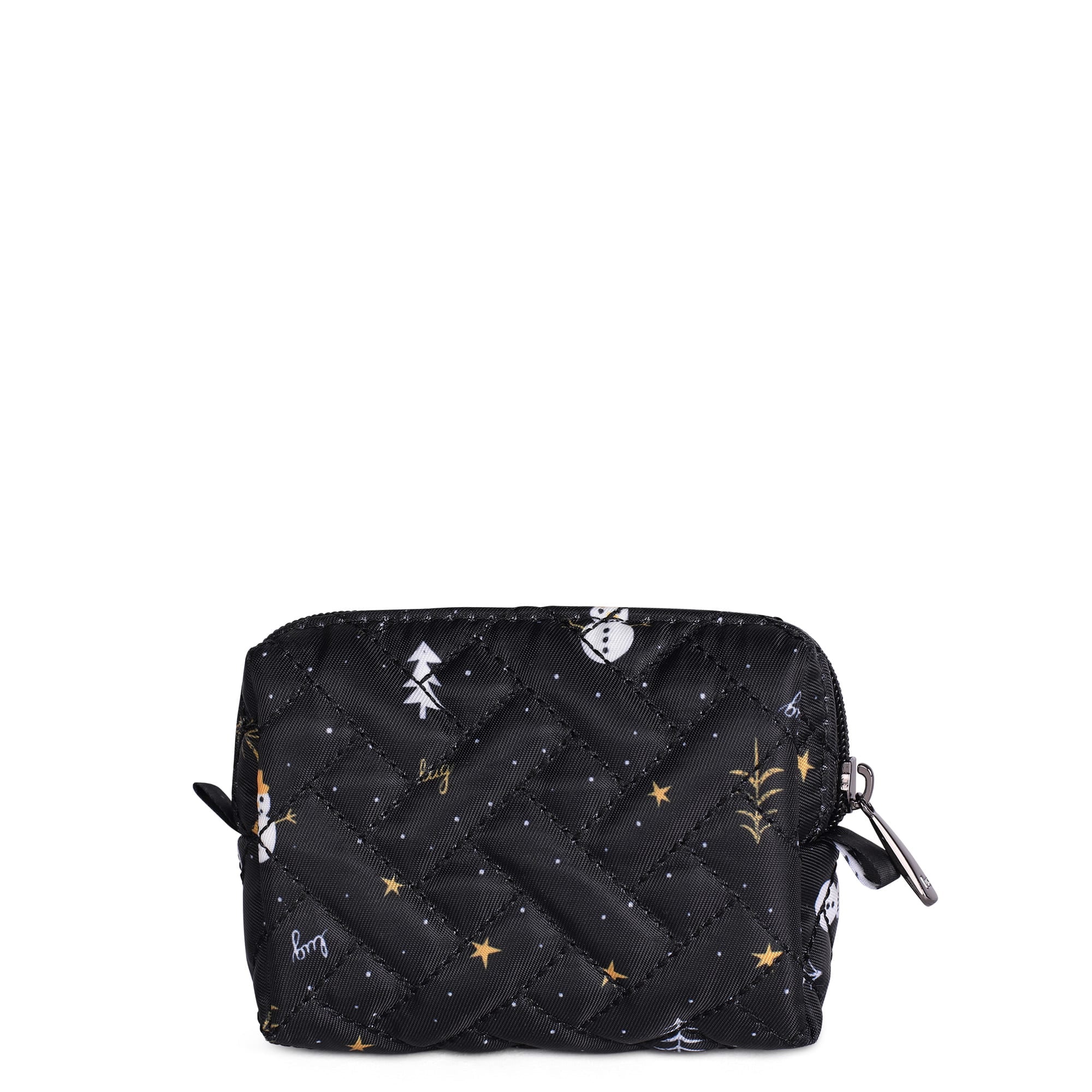 Choo Choo Mini Pill Box - SNOWMAN TREES - ChooChooMini_SnowmanTrees04