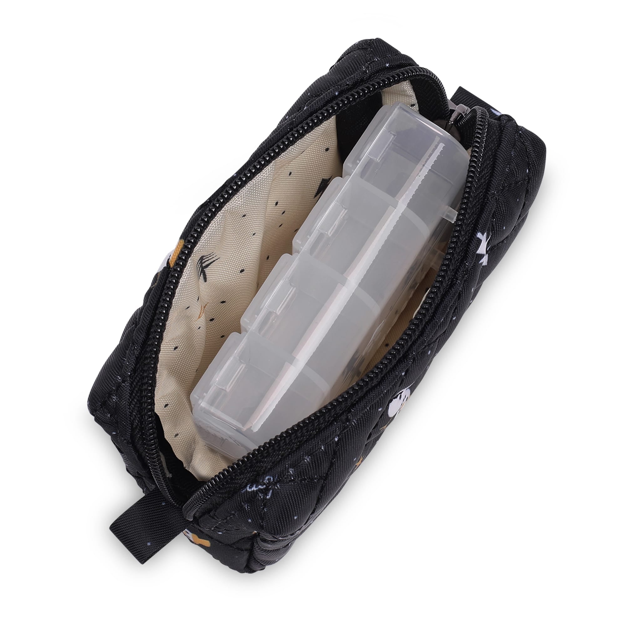 Choo Choo Mini Pill Box - SNOWMAN TREES - ChooChooMini_SnowmanTrees05