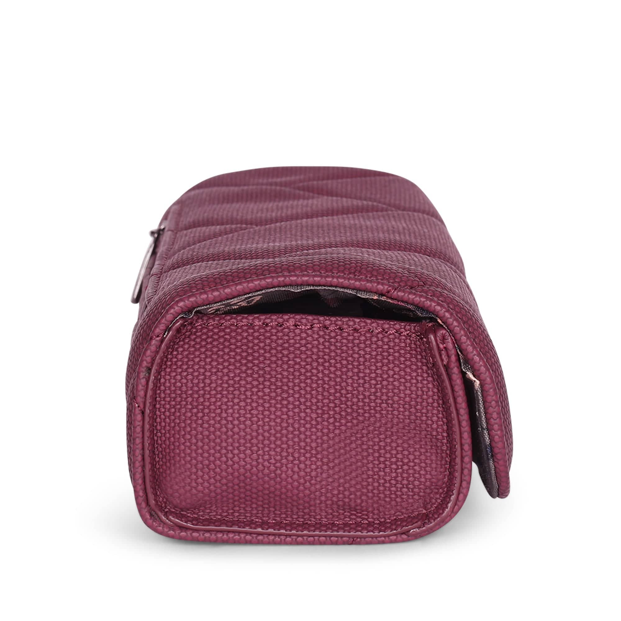 Choo Choo XL Matte Luxe VL Pill Organizer - WINE - ChooChooXLMatteVL_WineRed_03