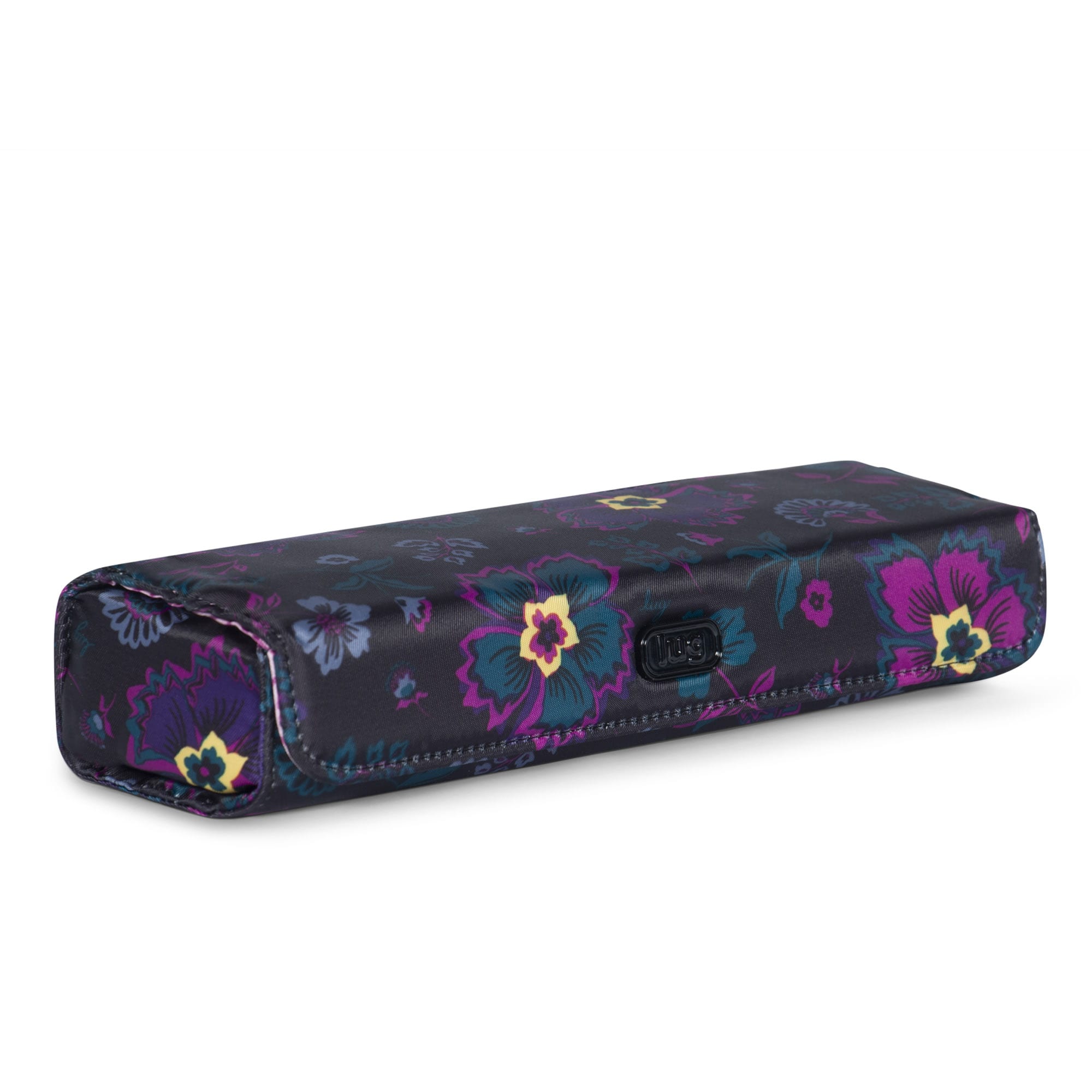 Choo Choo XL Pill Organizer - BOHO FLORAL BLACK - ChooChooXL_BohoFloralBlck_02
