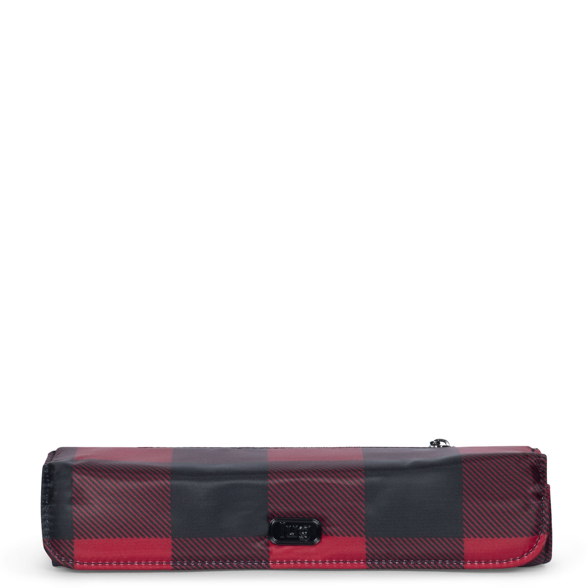 Choo Choo XL Pill Organizer - BUFFALO CHECK RED - ChooChooXL_BuffaloCheckRed_01