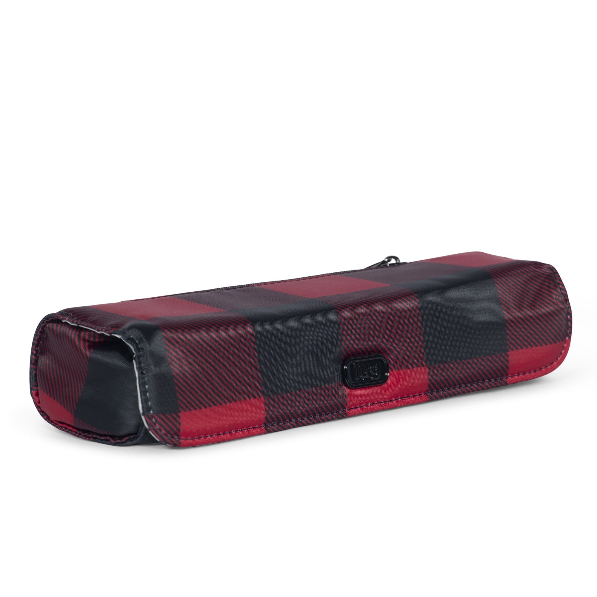 Choo Choo XL Pill Organizer - BUFFALO CHECK RED - ChooChooXL_BuffaloCheckRed_02
