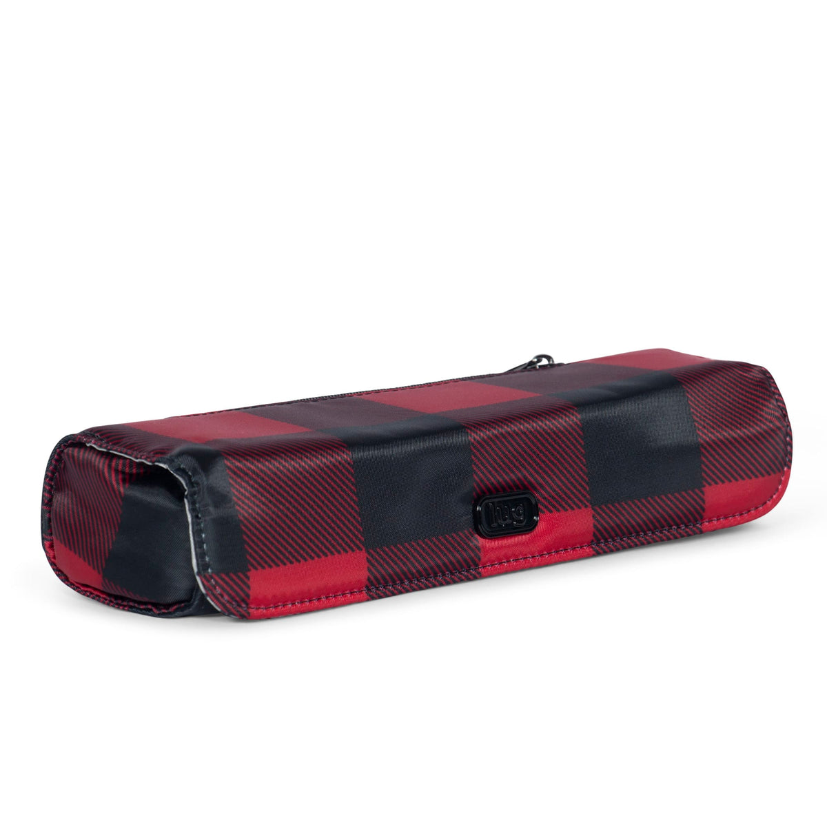Choo Choo XL Pill Organizer - BUFFALO CHECK RED - ChooChooXL_BuffaloCheckRed_02