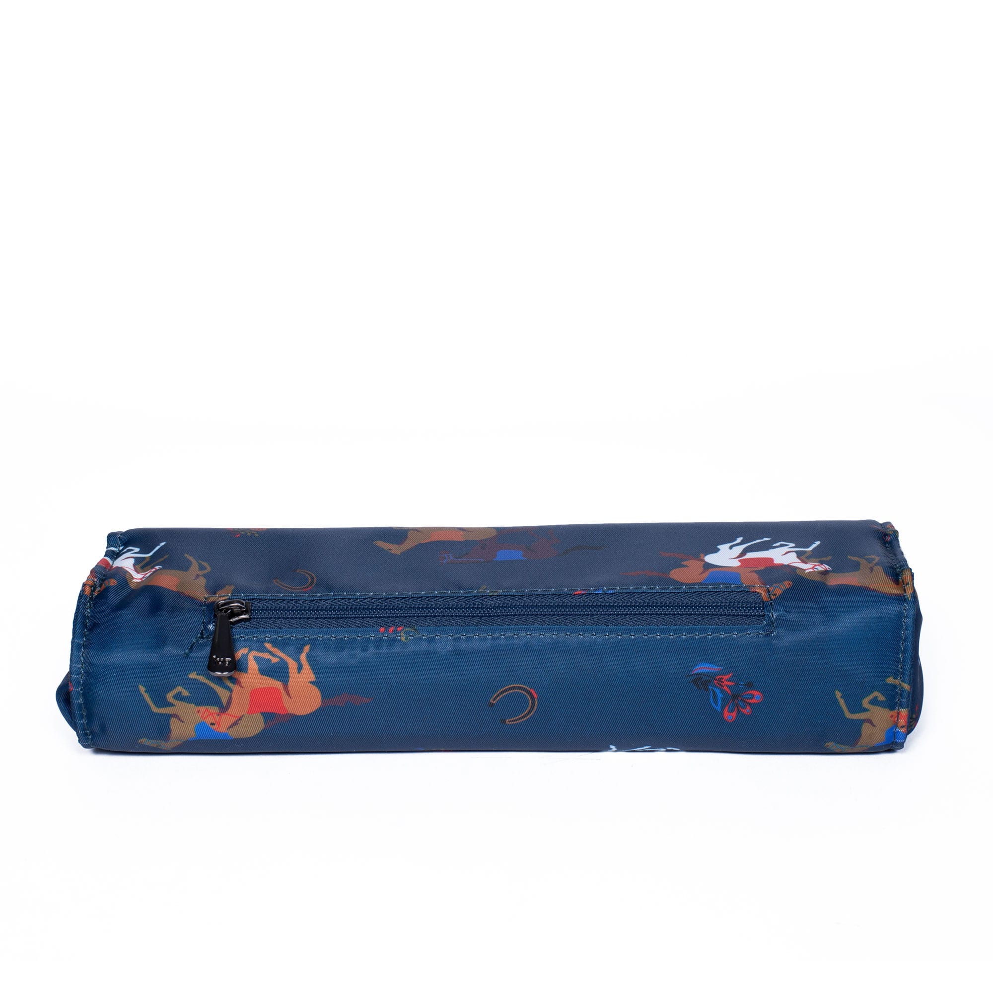 Choo Choo XL Pill Organizer - HORSES NAVY - ChooChooXL_HorsesNavy_04
