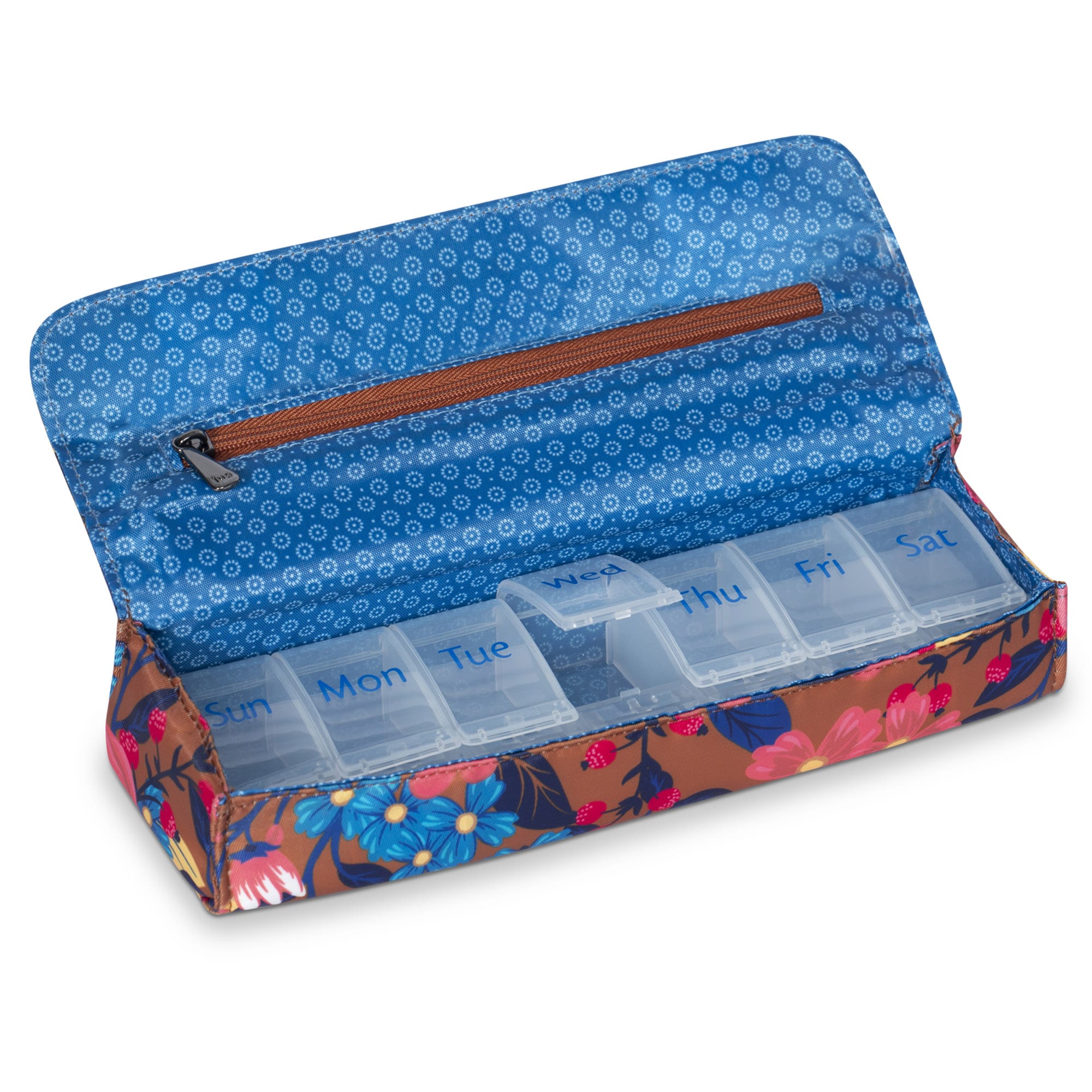 Choo Choo XL Pill Organizer - WHIMSY COPPER - ChooChooXL_WhimseyCopper_05