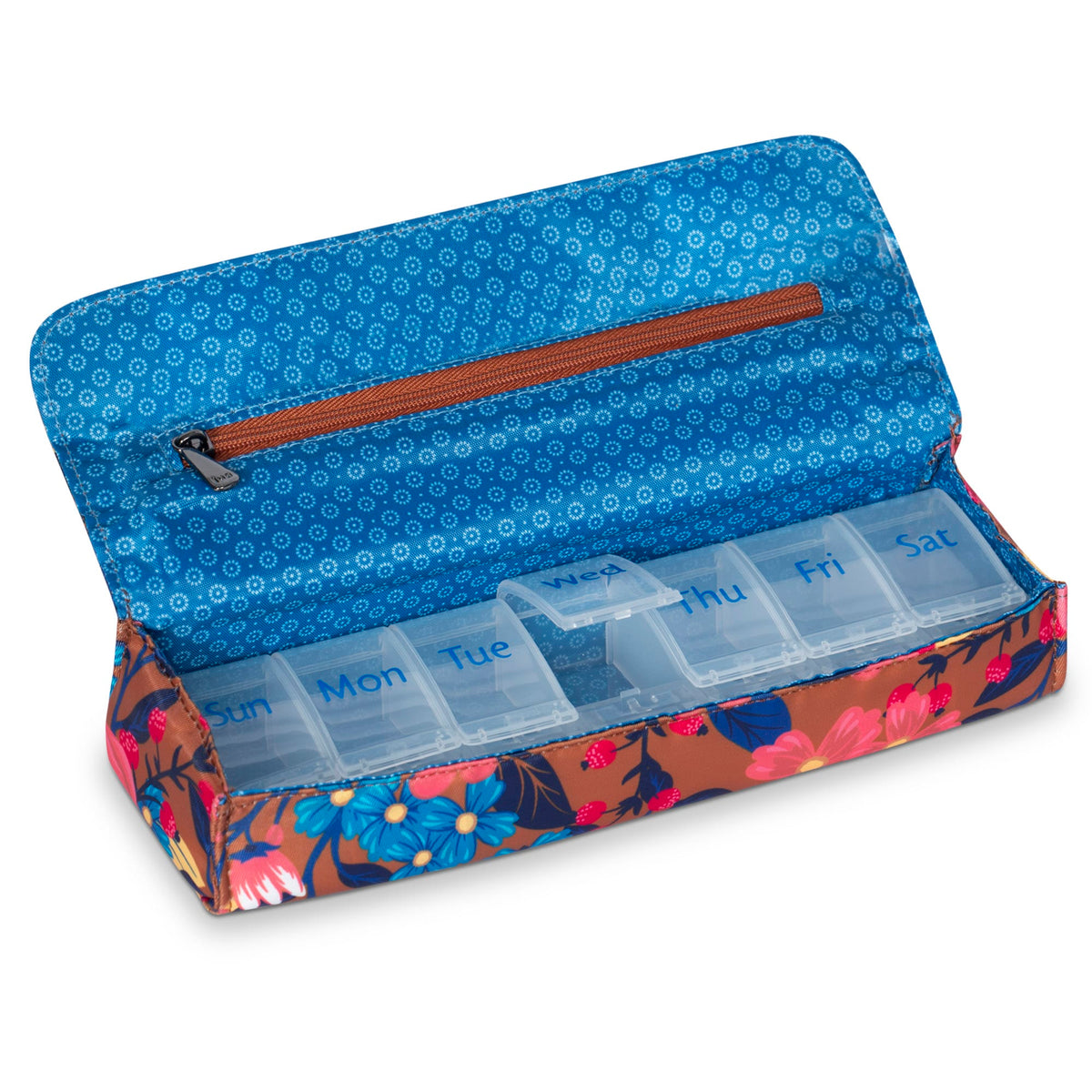 Choo Choo XL Pill Organizer - WHIMSY COPPER - ChooChooXL_WhimseyCopper_05