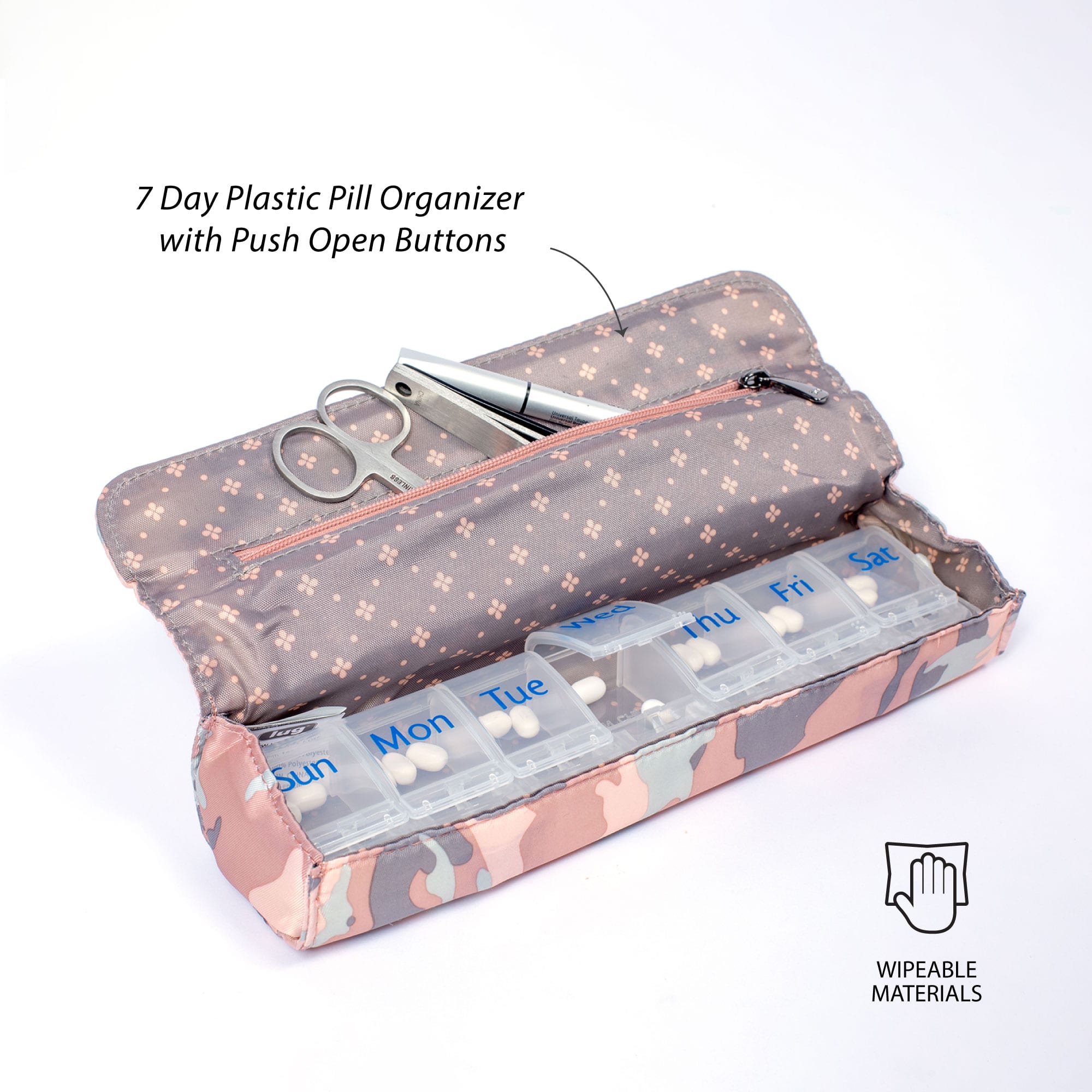 Choo Choo Pill Organizer - - ChooChoo_FeatureInfographic_1