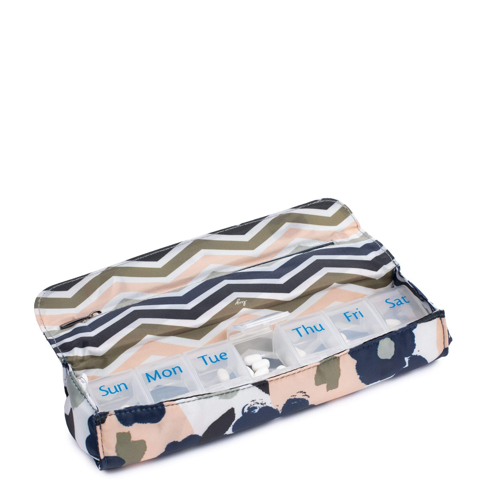 Choo Choo Pill Organizer - FLORAL MULTI - ChooChoo_FloralMulti_05_72a48cde-f3ae-4014-957c-3fcf7e211920