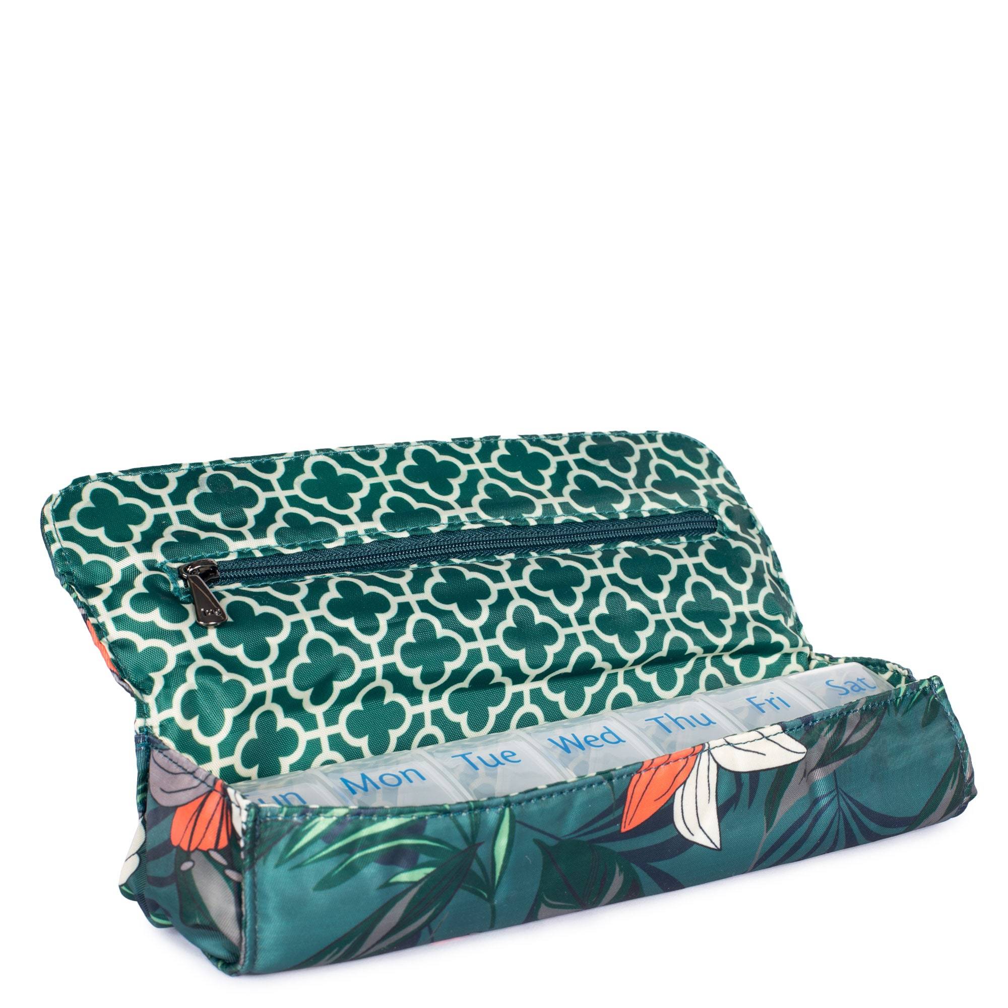 Choo Choo Pill Organizer - LILY TEAL - ChooChoo_LilyTeal_05