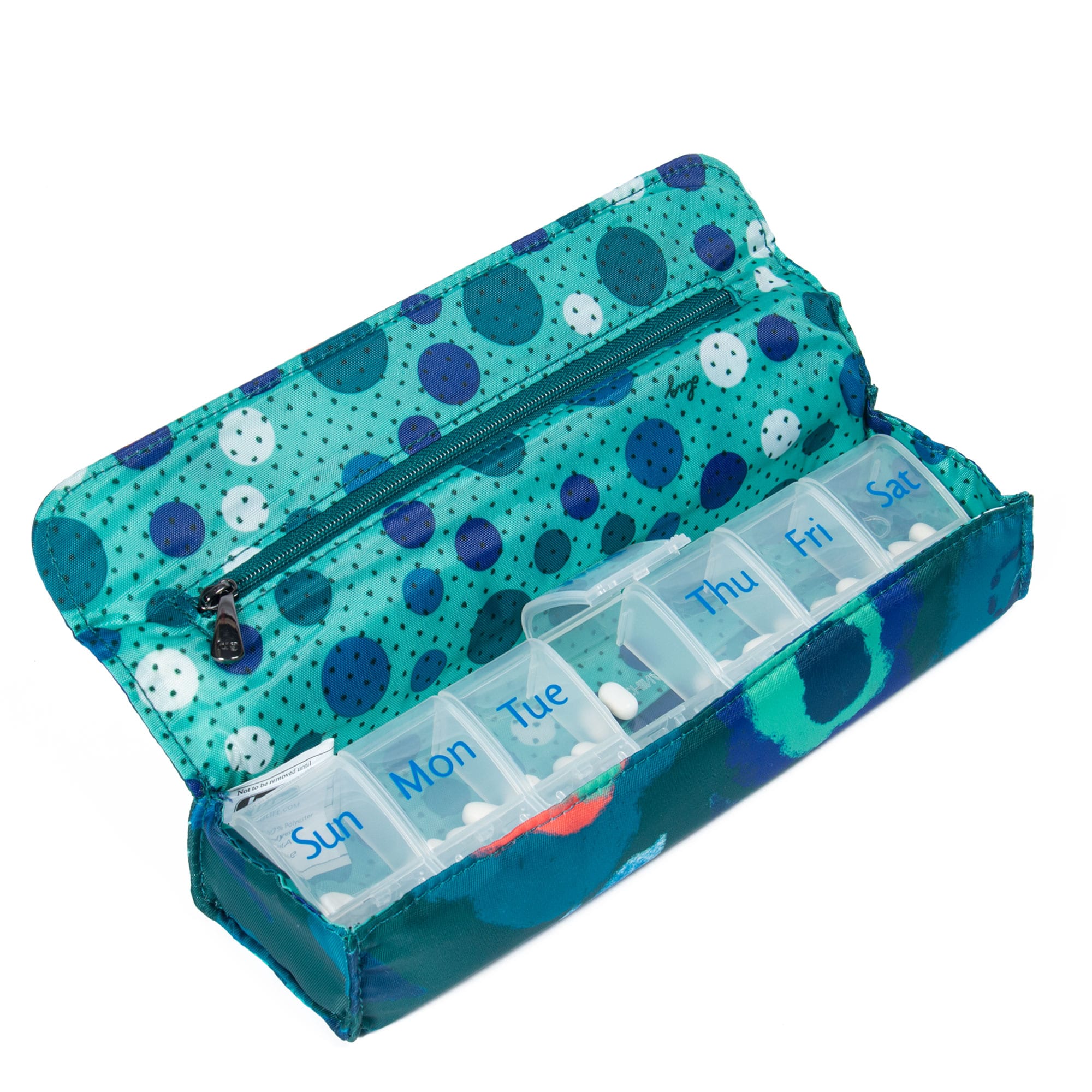 Choo Choo Pill Organizer - MYSTIC BLOOM FOREST - ChooChoo_MysticBloomForest_05